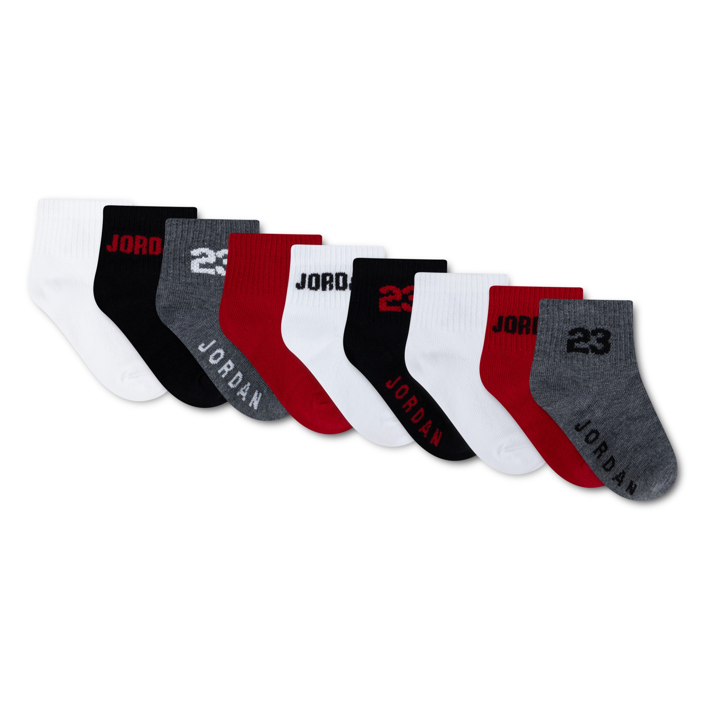 Jordan Socken »JHN INF/TOD HOLIDAY 9PK QTR« 9er-Pack, für Babys, Quarter-Länge