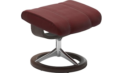 Fußhocker »Consul«, mit Signature Base, Gestell Wenge