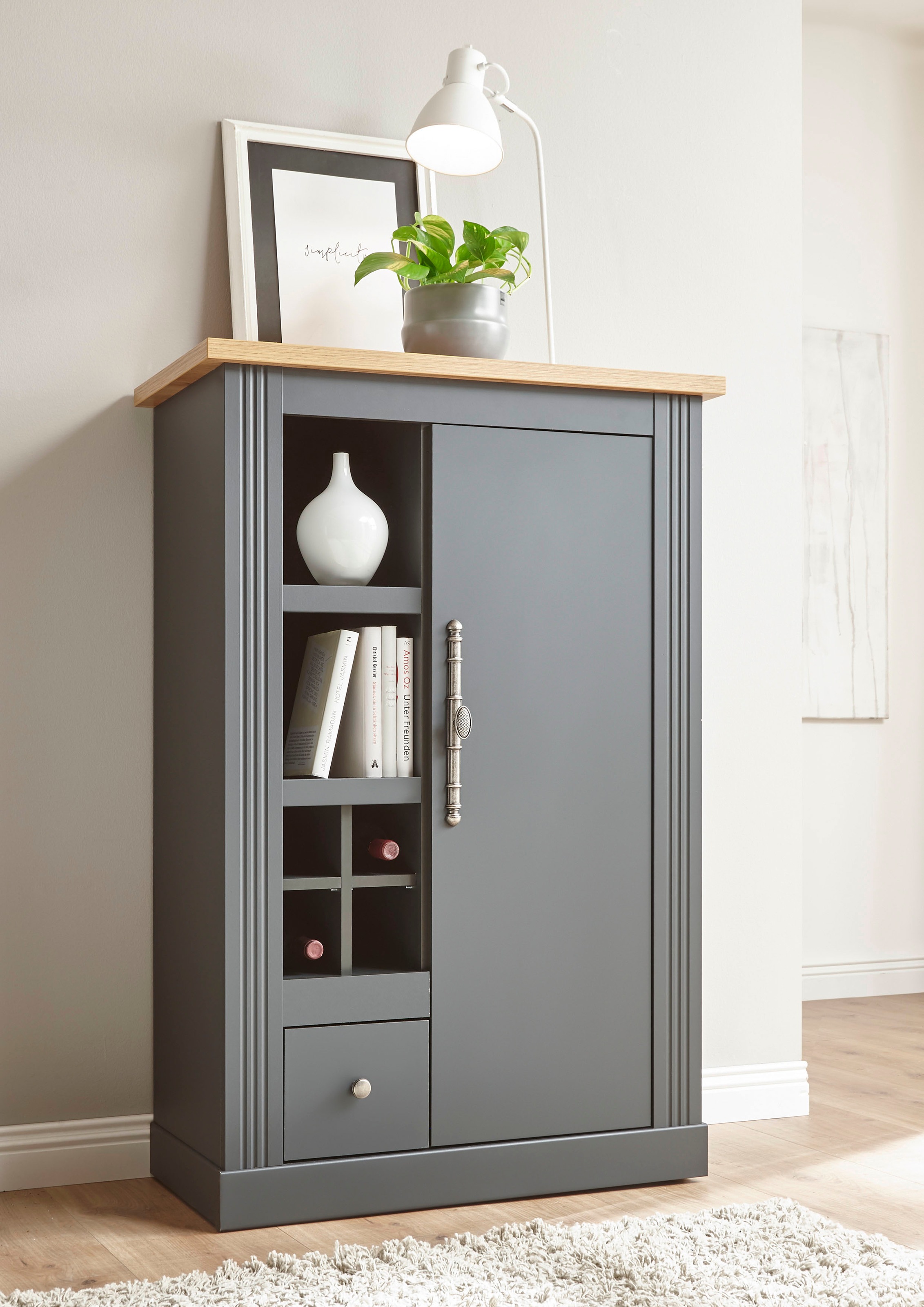 Home affaire Kommode »Westminster TOPSELLER!«, (Höhe ca. 122cm), Schrank mit praktisch viel Stauraum