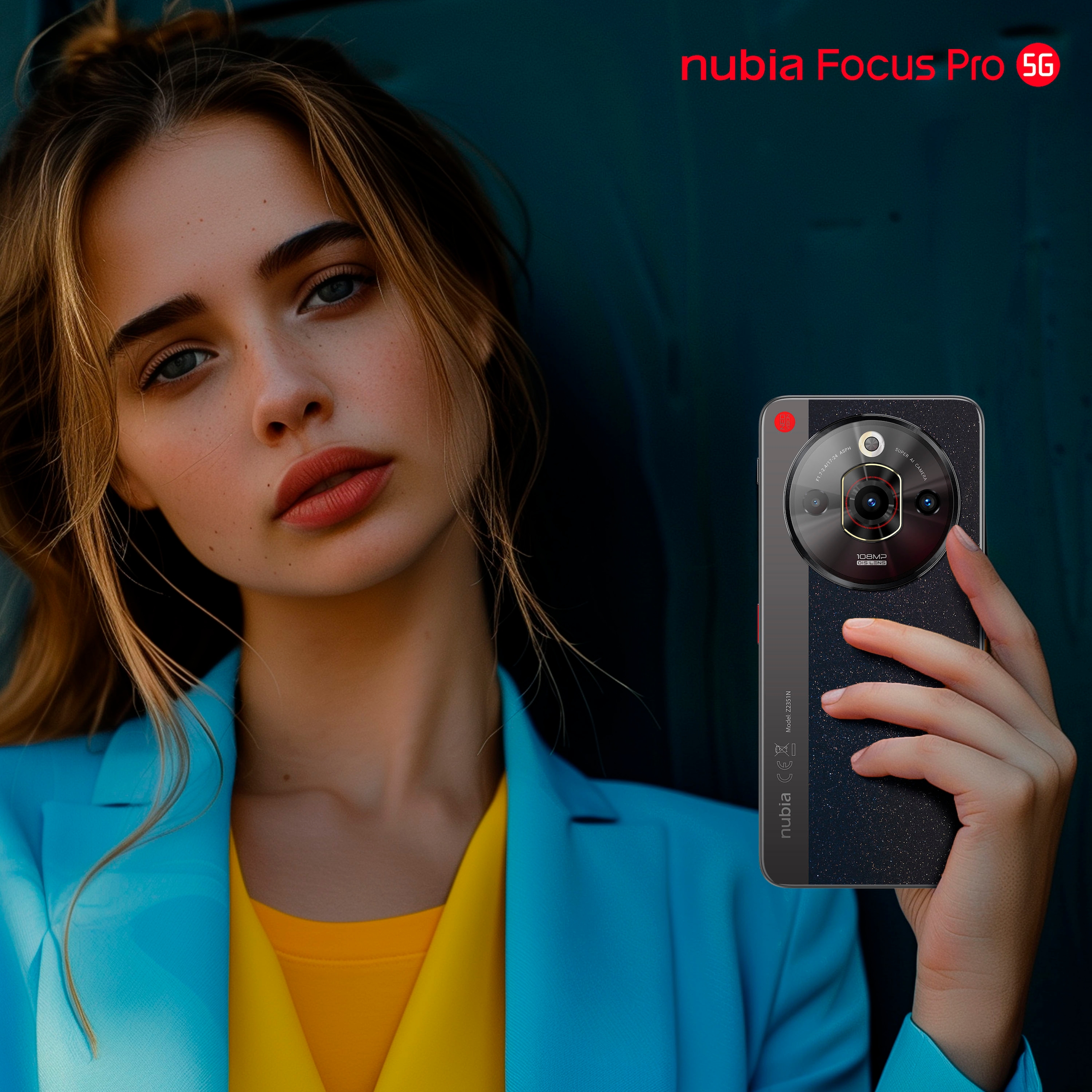 Nubia Smartphone »Focus Pro 5G«, schwarz