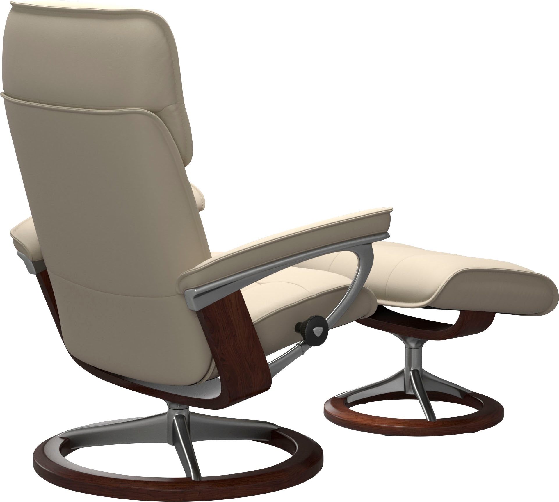 Stressless® Fußhocker »Admiral«, OTTO Shop Online mit Braun Base, Gestell Signature