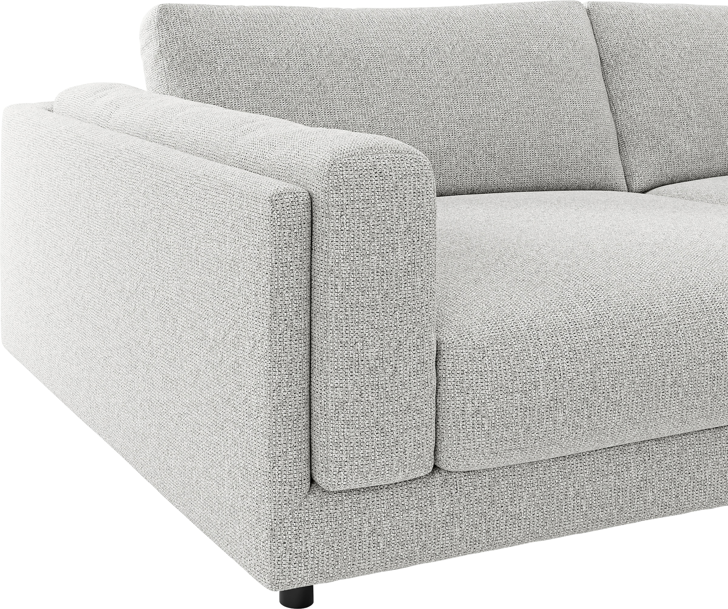 3C Candy Big-Sofa »Karalis mit extra großer Sitztiefe, elegantes Mega Sofa zum Relaxen,« auch in Cord- oder Leder-Bezug, lose Kissen, loungige Bequemlichkeit