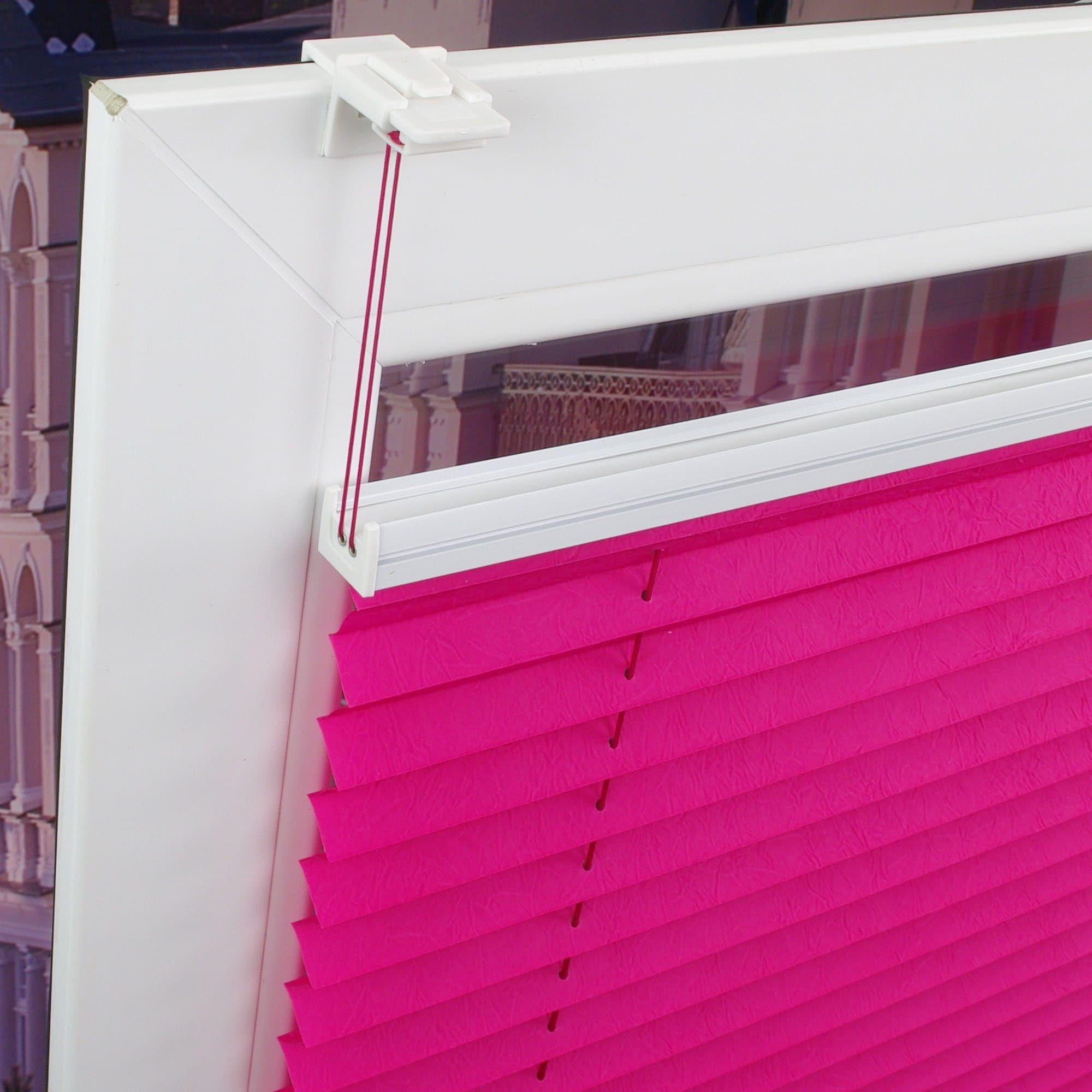 Liedeco Plissee »Klemmfix Plissee YOUNG COLOURS« Lichtschutz ohne Bohren in Führungsschienen