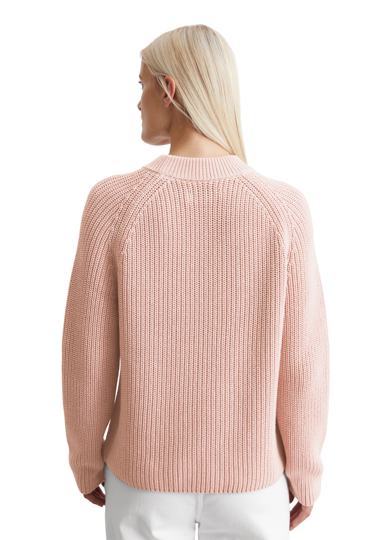 Marc O'Polo Strickpullover, im klassisch-eleganten Halbpatentmuster designt
