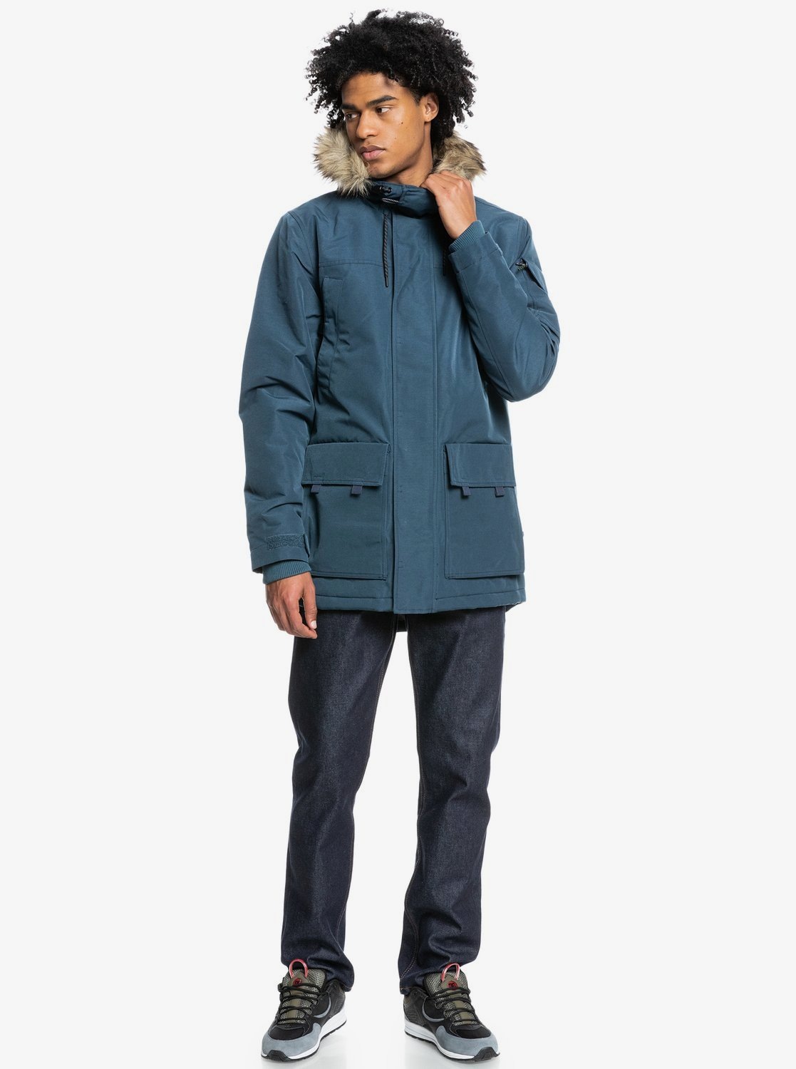 Quiksilver Winterjacke »Ferris«, mit Kapuze