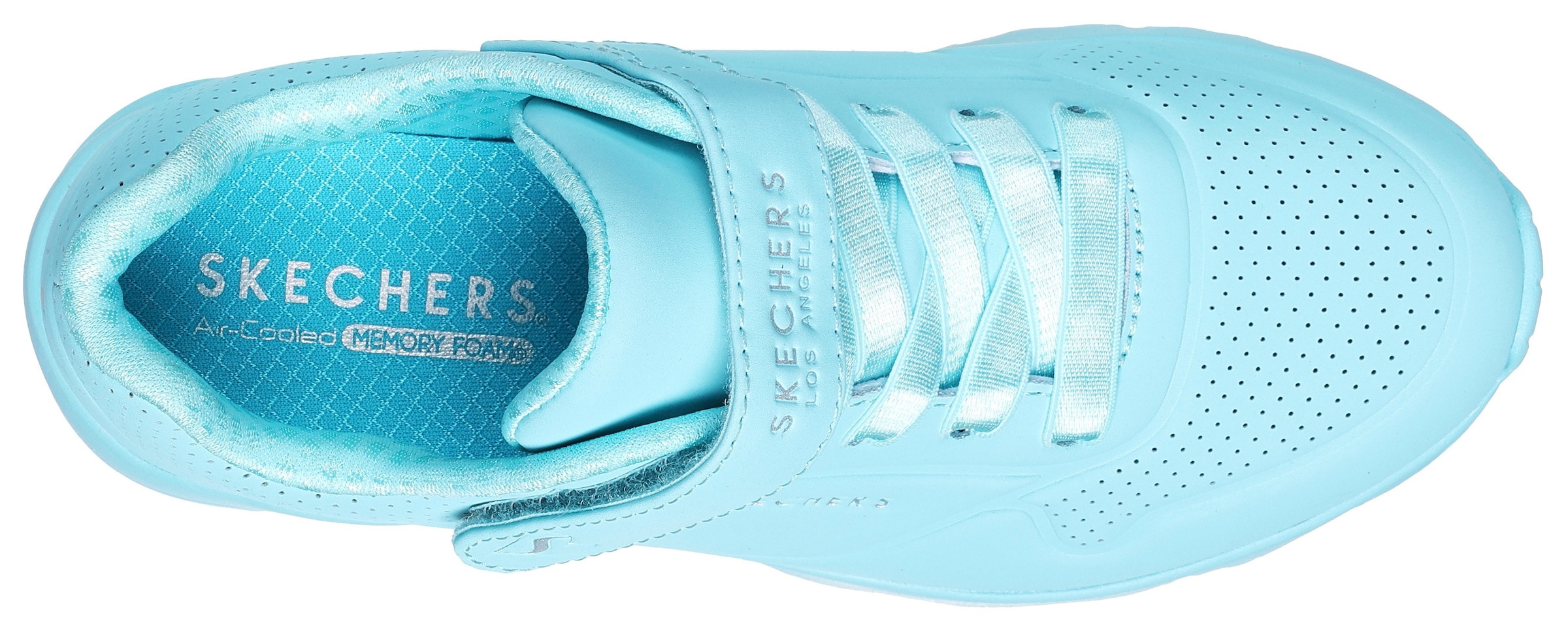 Skechers Kids Sneaker »UNO LITE«, Plateausneaker, Retro Sneaker, Klettschuh im Monochrome Look