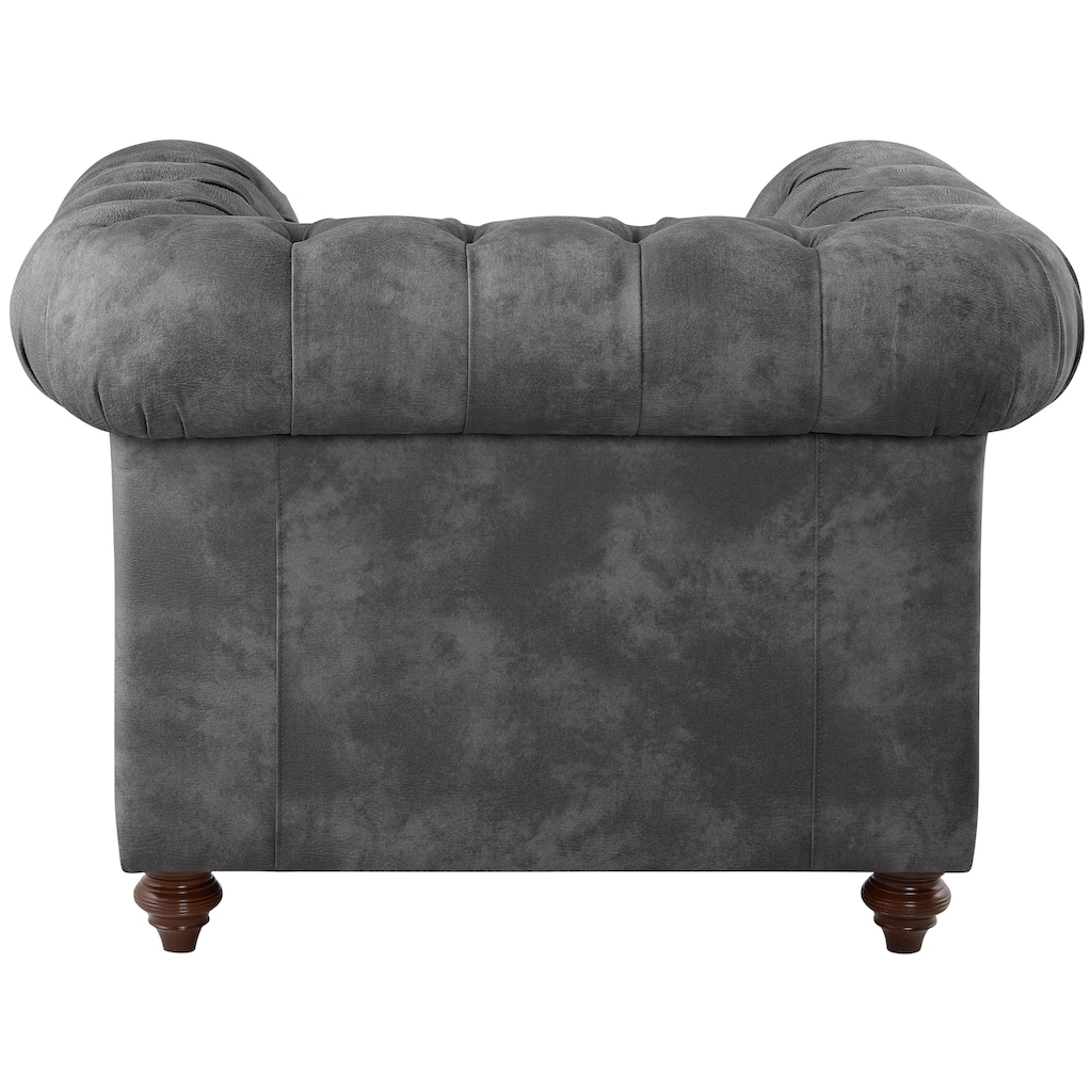 Home affaire Sessel »Chesterfield B/T/H: 105/69/74 cm«