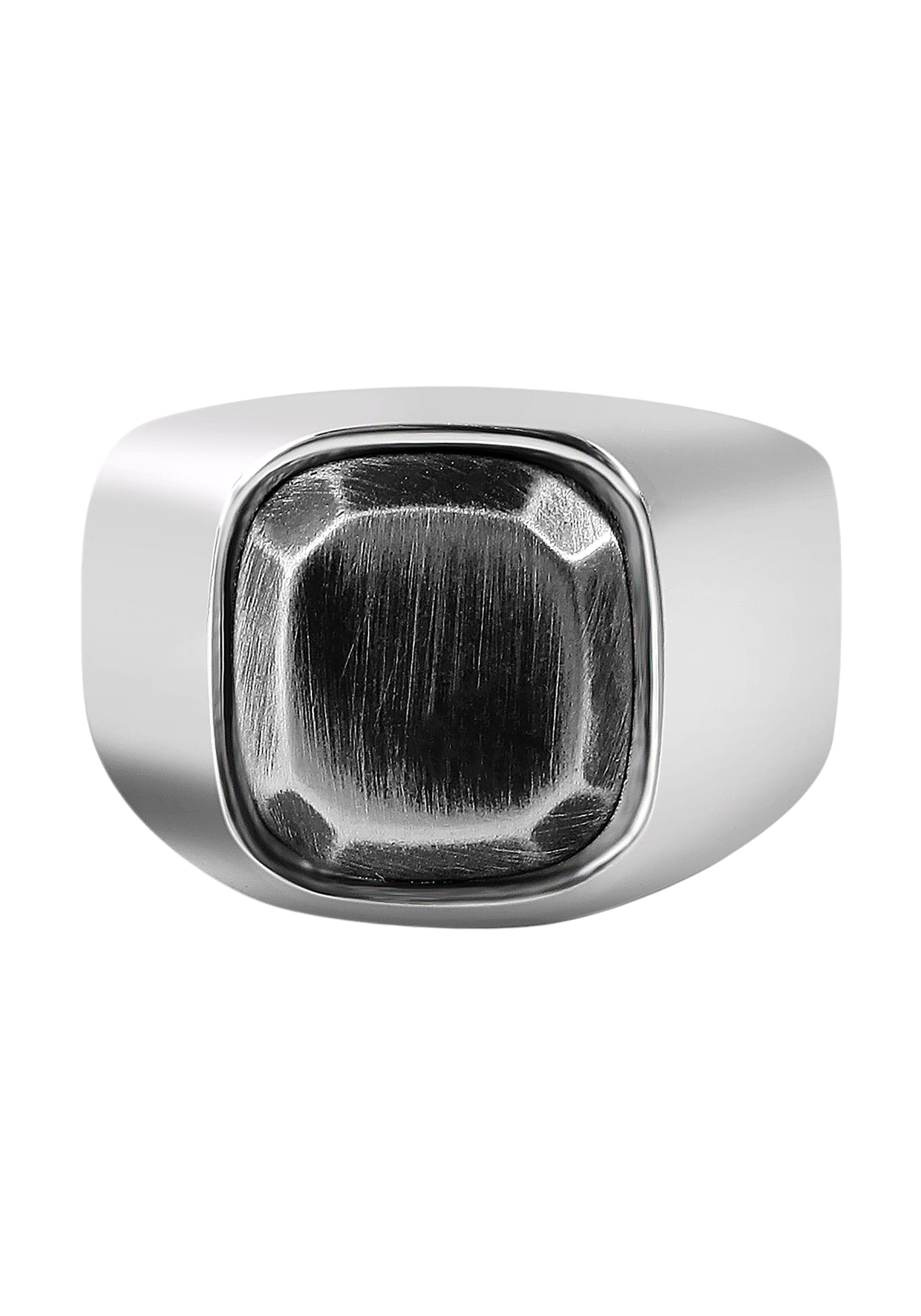 AKZENT Fingerring »Fearron, silberfarbig, langlebig«