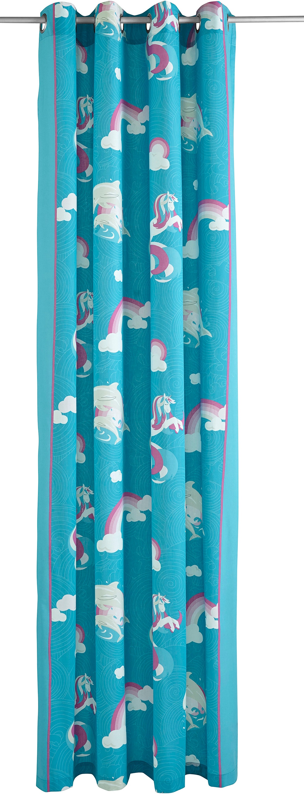 Scout Gardine »DOLPHIN«, (1 St.), Delfinmuster