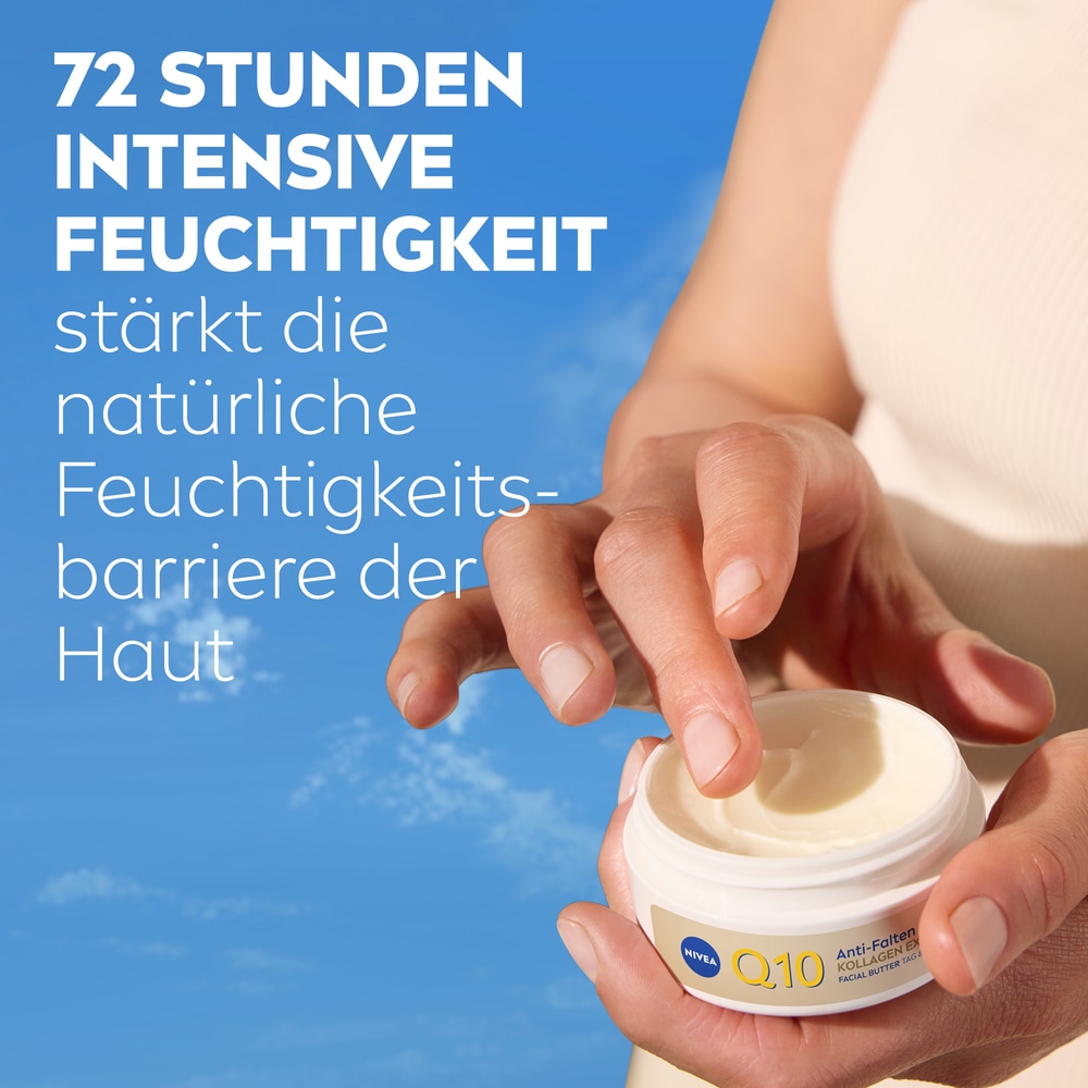 Nivea Gesichtspflege »NIVEA Q10 Facial Butter Tag und Nacht« für sehr trockene und anspruchsvolle Haut, mit Q10, buttrige Textur