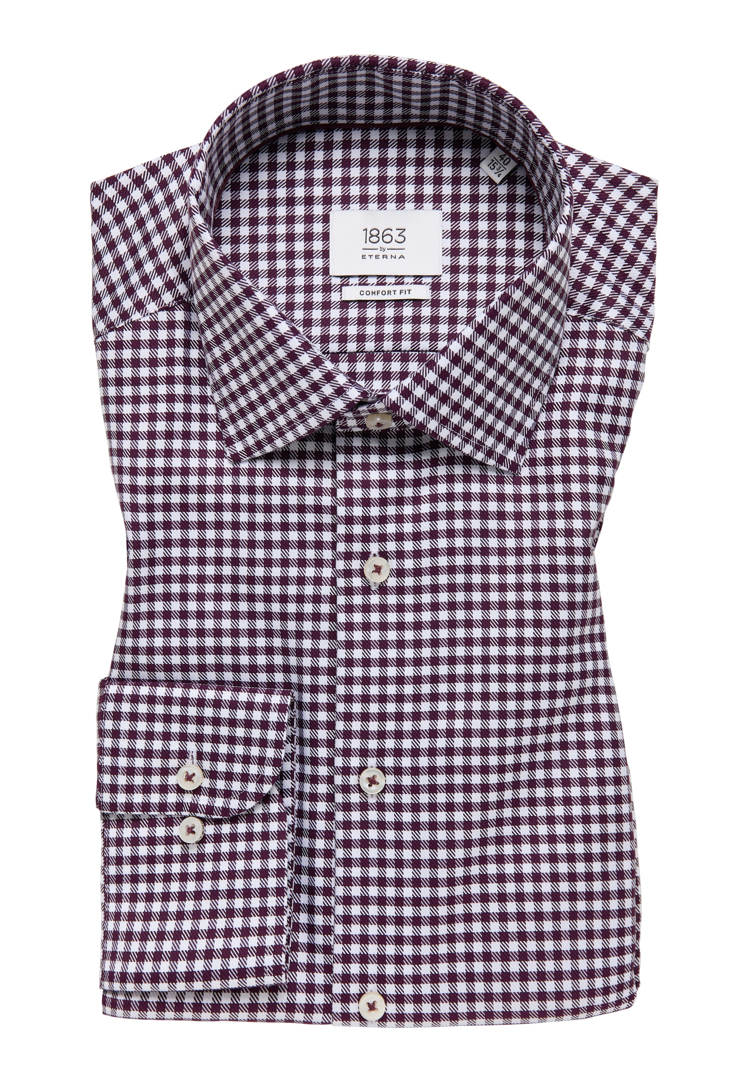 Eterna Langarmhemd »COMFORT FIT«, NON IRON (bügelfrei)