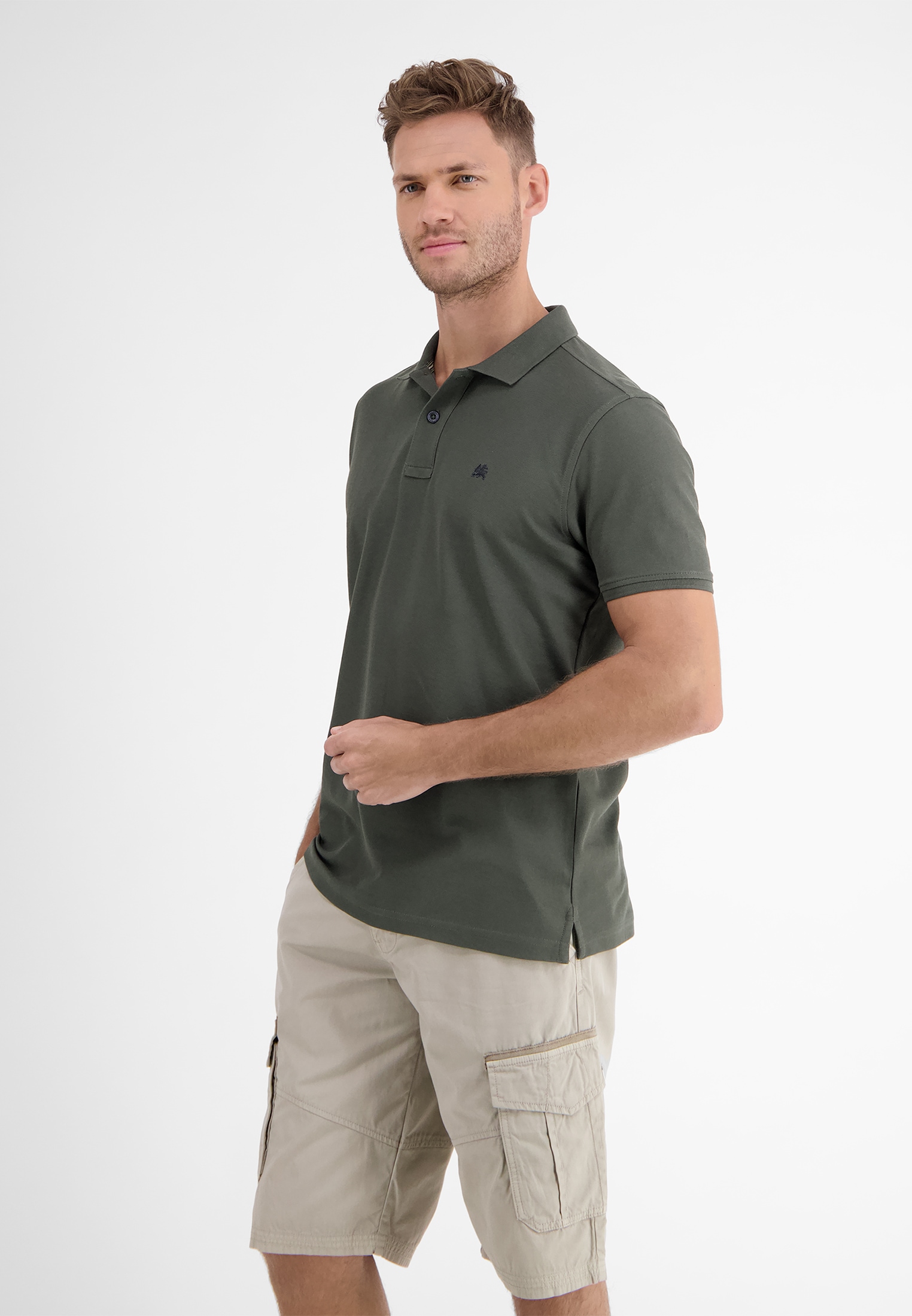 LERROS Poloshirt »LERROS Klassischer Polostyle in *Cool & Dry* Piquéqualität«