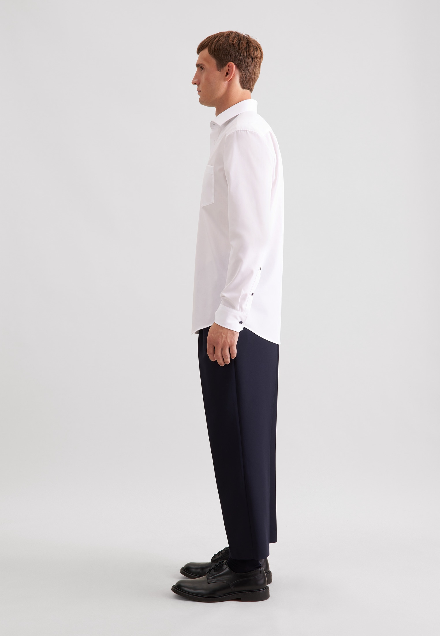 seidensticker Businesshemd »Schwarze Rose« Regular 1/1 Kentkragen Uni