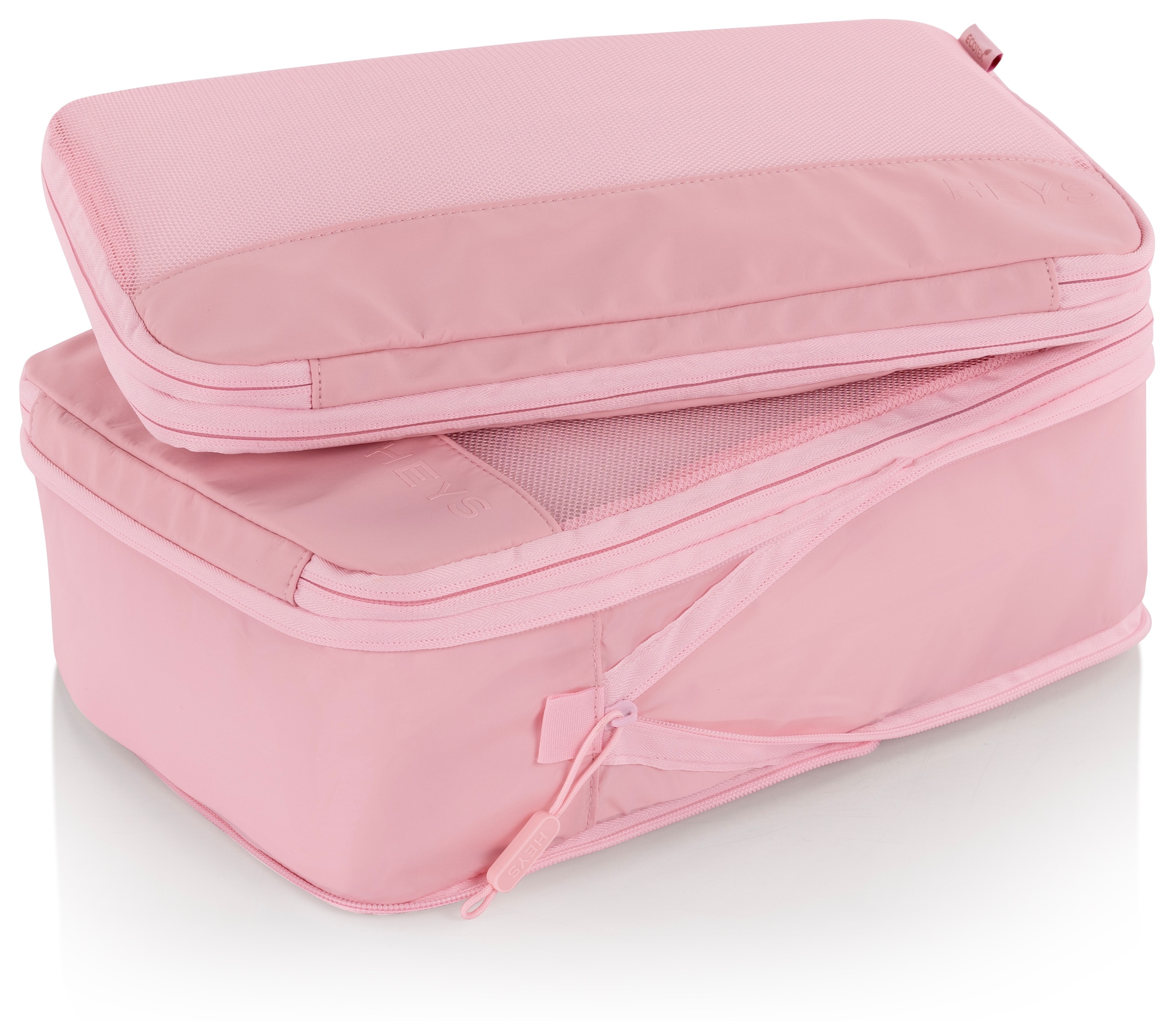 Heys Kofferorganizer »Ecotex Compression Packing Cube«, (Set, 4 tlg.), komprimierbare Packwürfel, Packtaschen, Organizer für Koffer