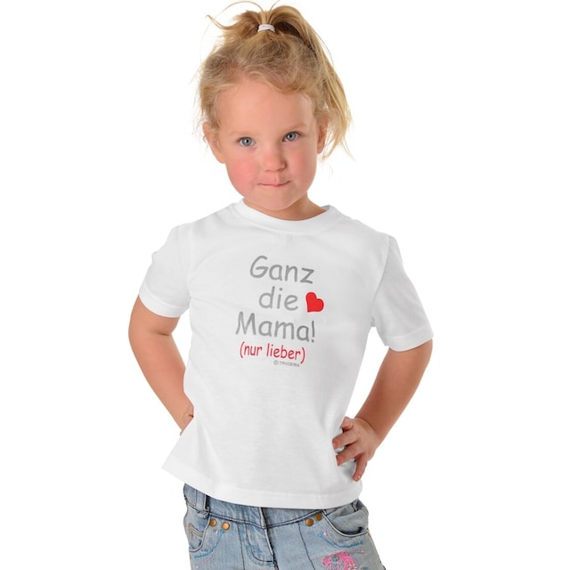 Trigema T-Shirt »TRIGEMA T-Shirt Mamas Liebling« bei OTTO