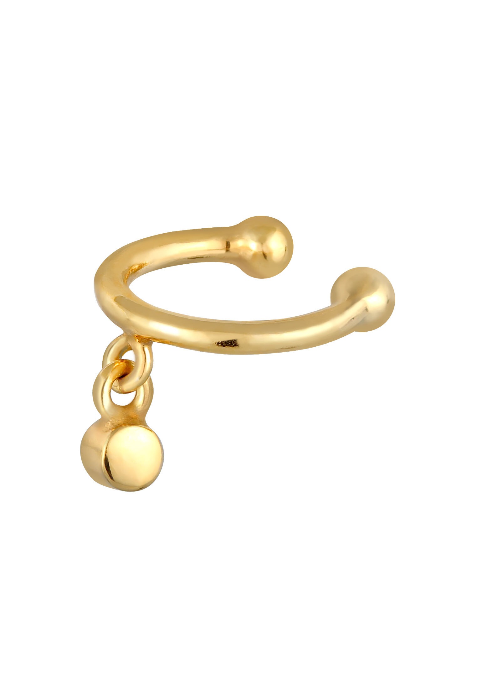 Elli Ohrklemme »Ohrringe Earcuff Kugel Elegant 925 Silber, mit Kristallen von Swarovski®«