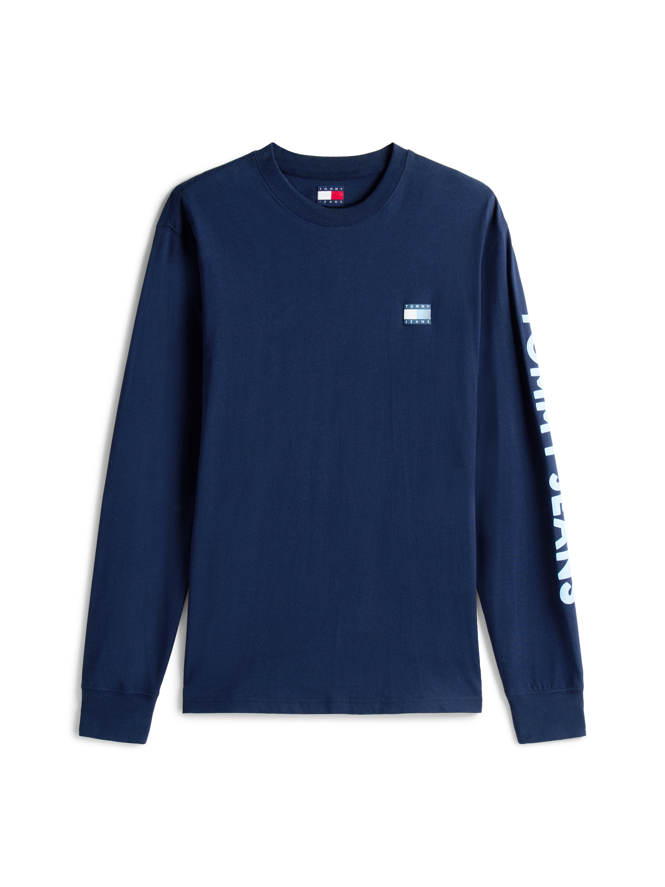 Tommy Jeans Langarmshirt »TJM REG POP COL NW CLSC LS T EXT«, Mit Rundhalsausschnitt