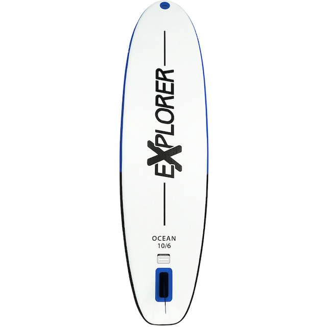 EXPLORER | und bei Inflatable OTTO 10.6 (Set, »Stand-up-Paddleset OCEAN online Fußraste cm«, kaufen mit SUP-Board tlg.) 320 OTTO Kajaksitz 8