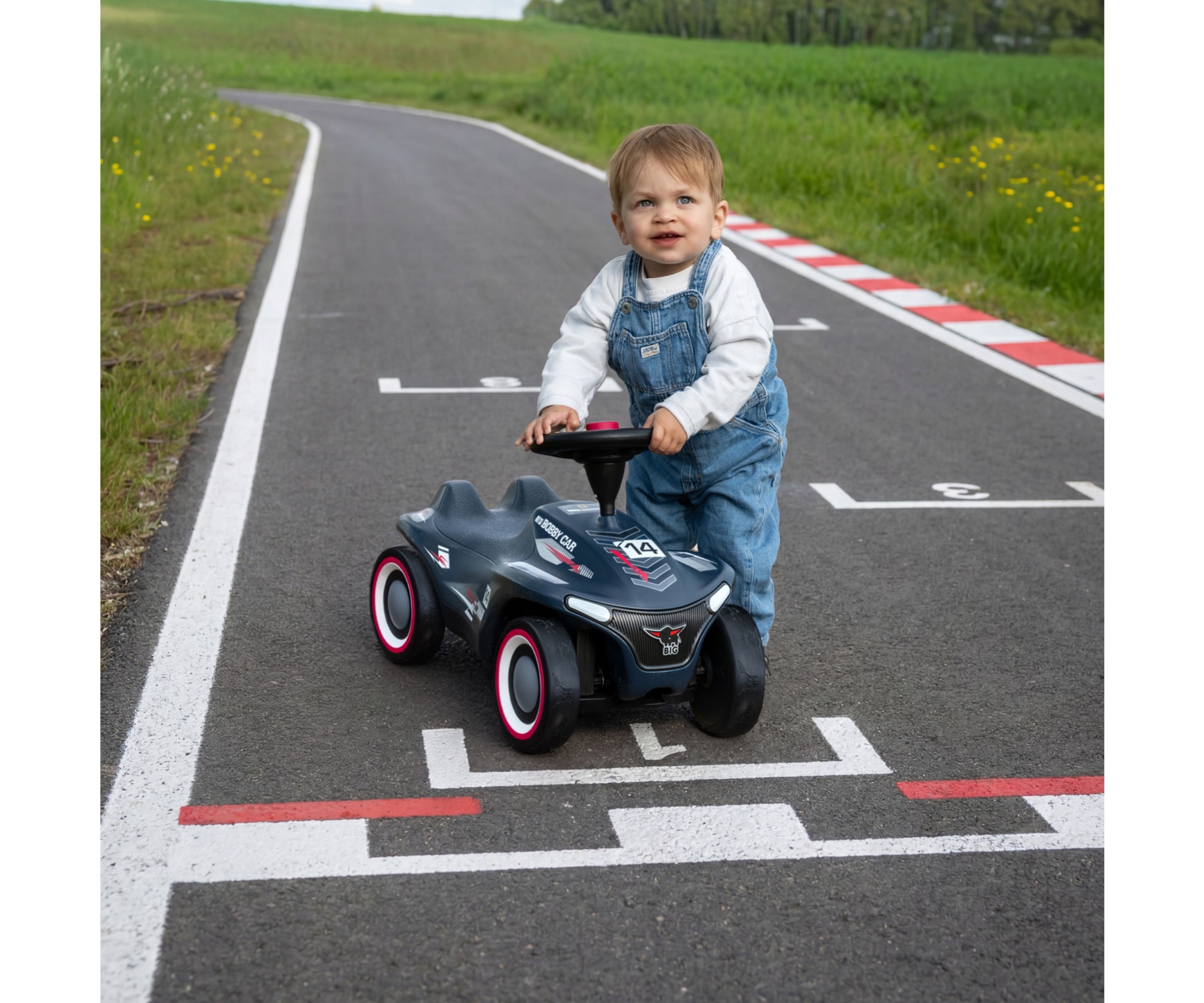 BIG Rutscherauto »BIG Bobby Car Neo RS Blau« Made in Germany