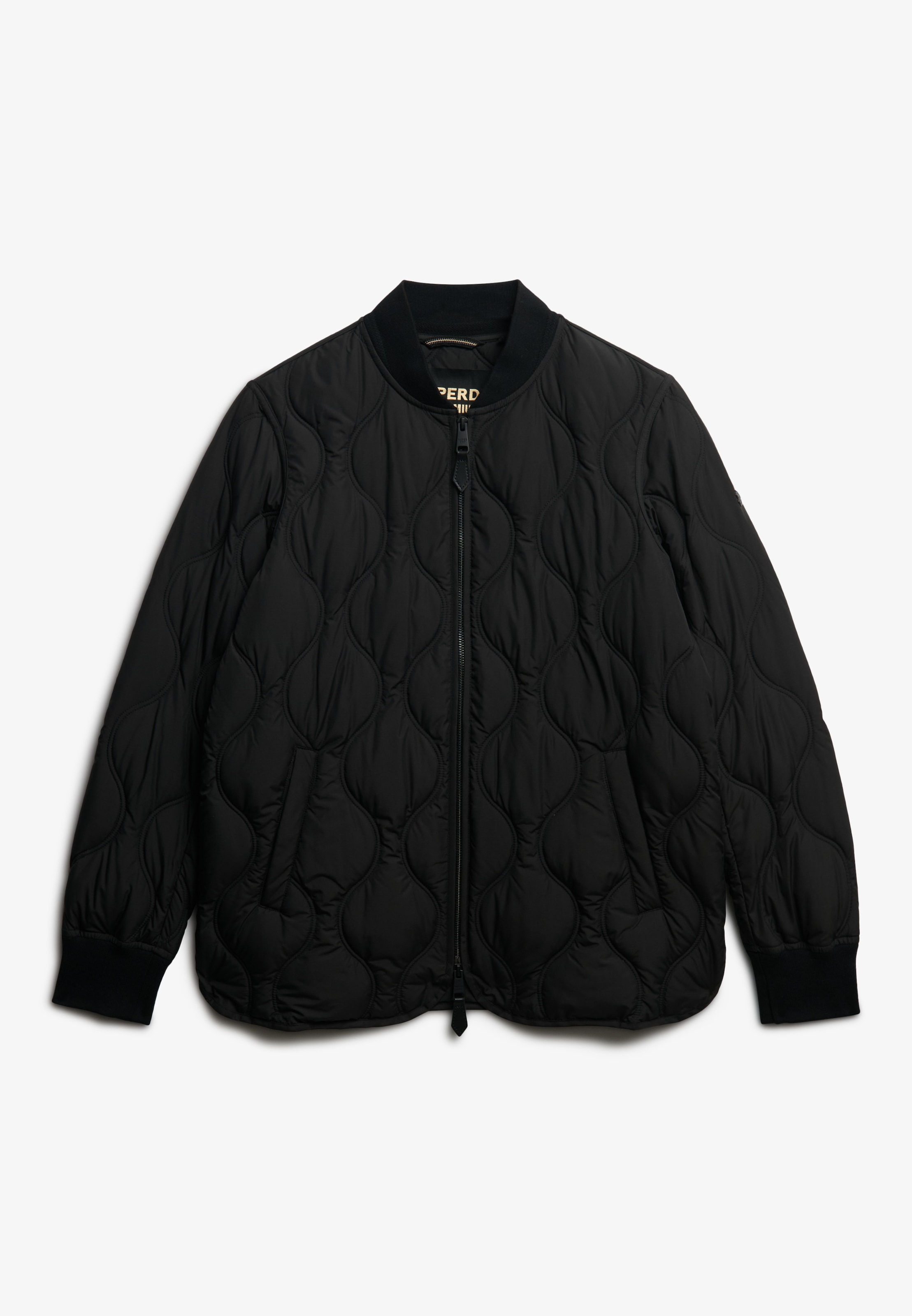 Superdry Steppjacke »SHORT QUILTED LINER JACKET«, ohne Kapuze