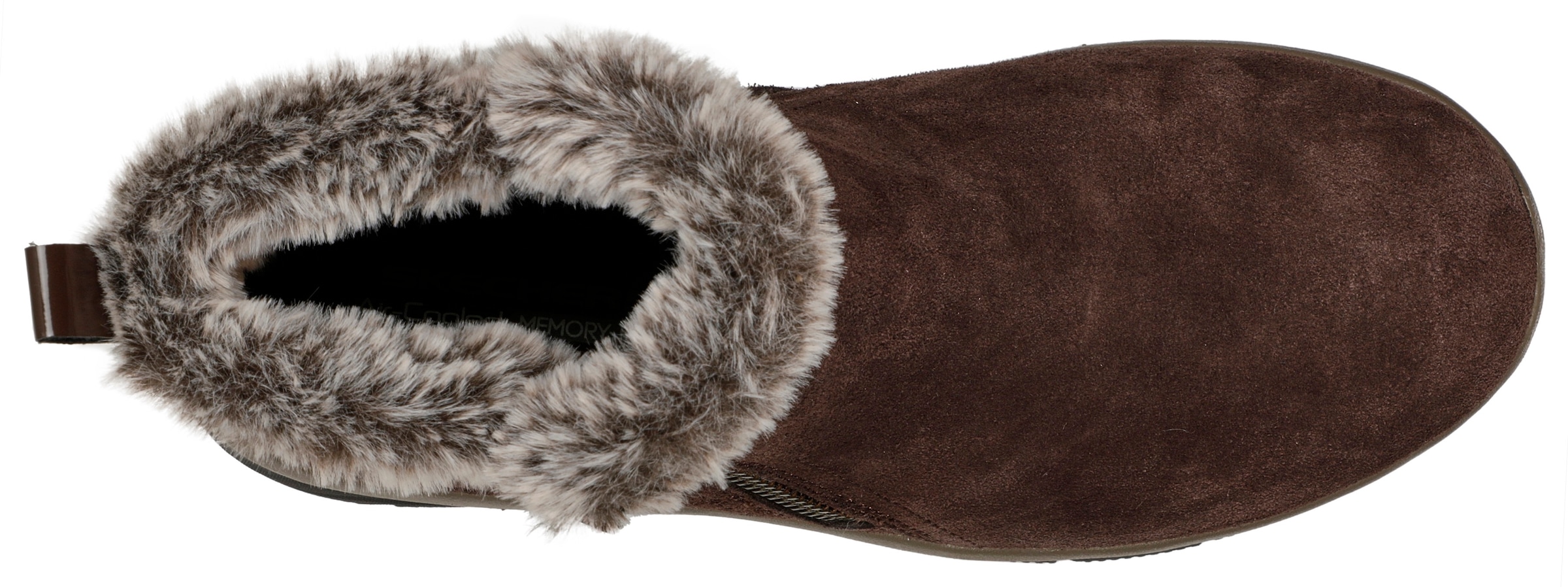 Skechers Winterboots »EASY GOING - HIGH ZIP«, Winterschuh mit Fellimitatkragen