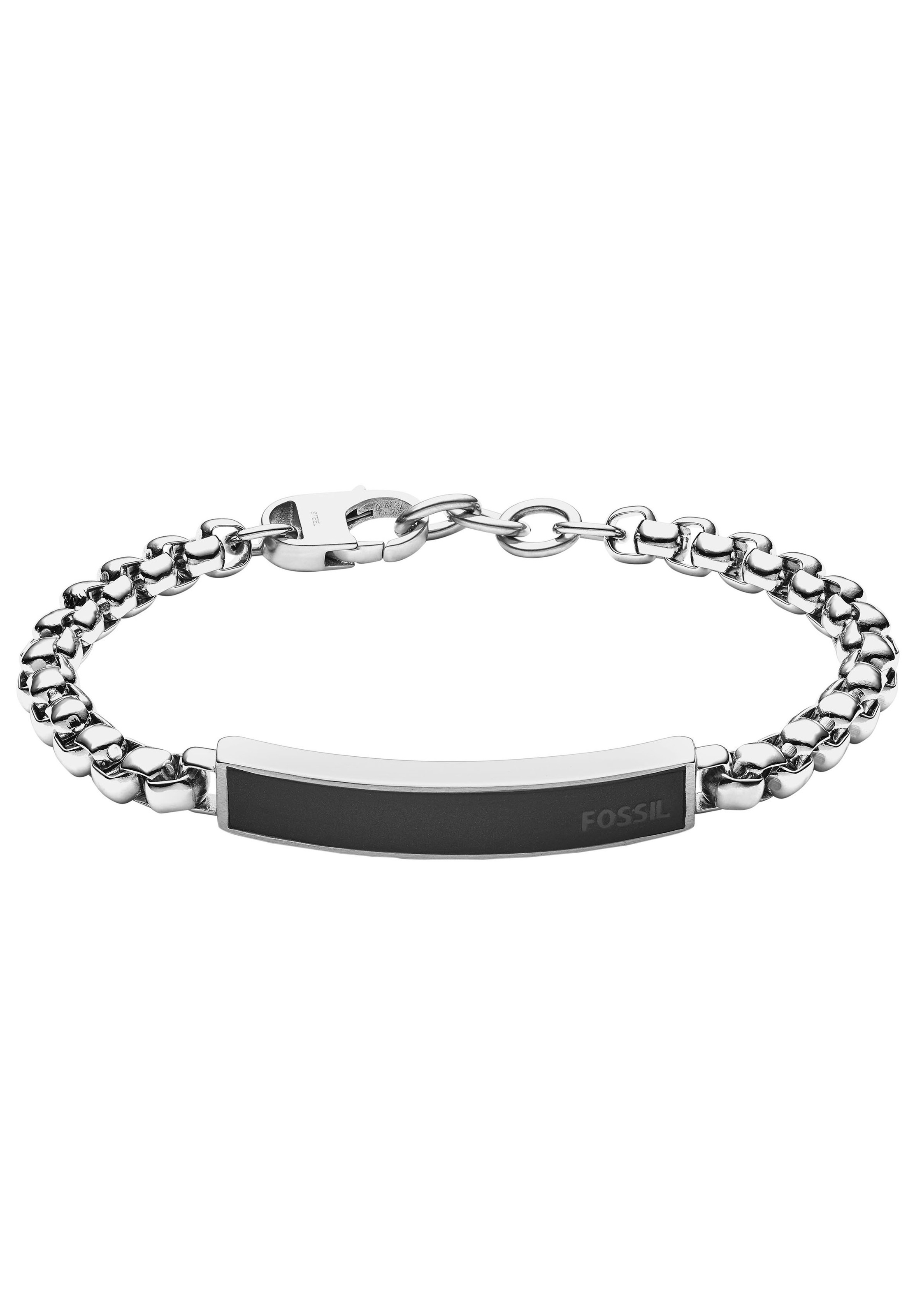Fossil Edelstahlarmband »JF03439040«, mit Achat