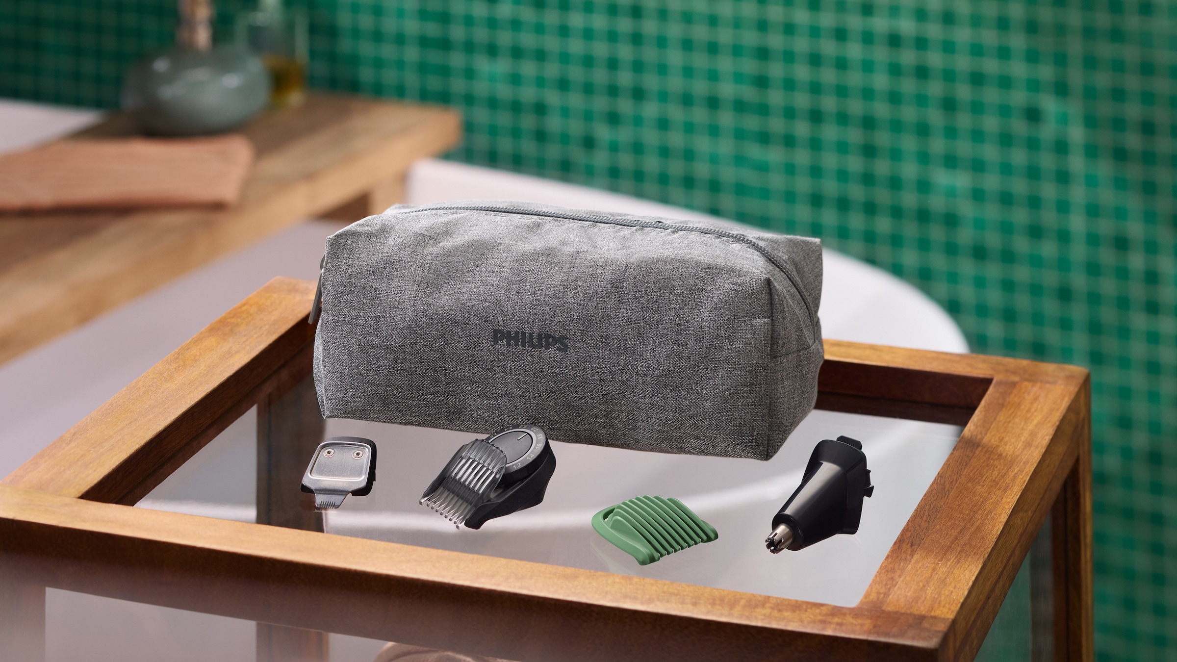 Philips Multifunktionstrimmer »Series 7000 MG7941/15«, 17 Aufsätze, 17-in-1-Trimmer für Gesicht, Körper und Kopfhaare