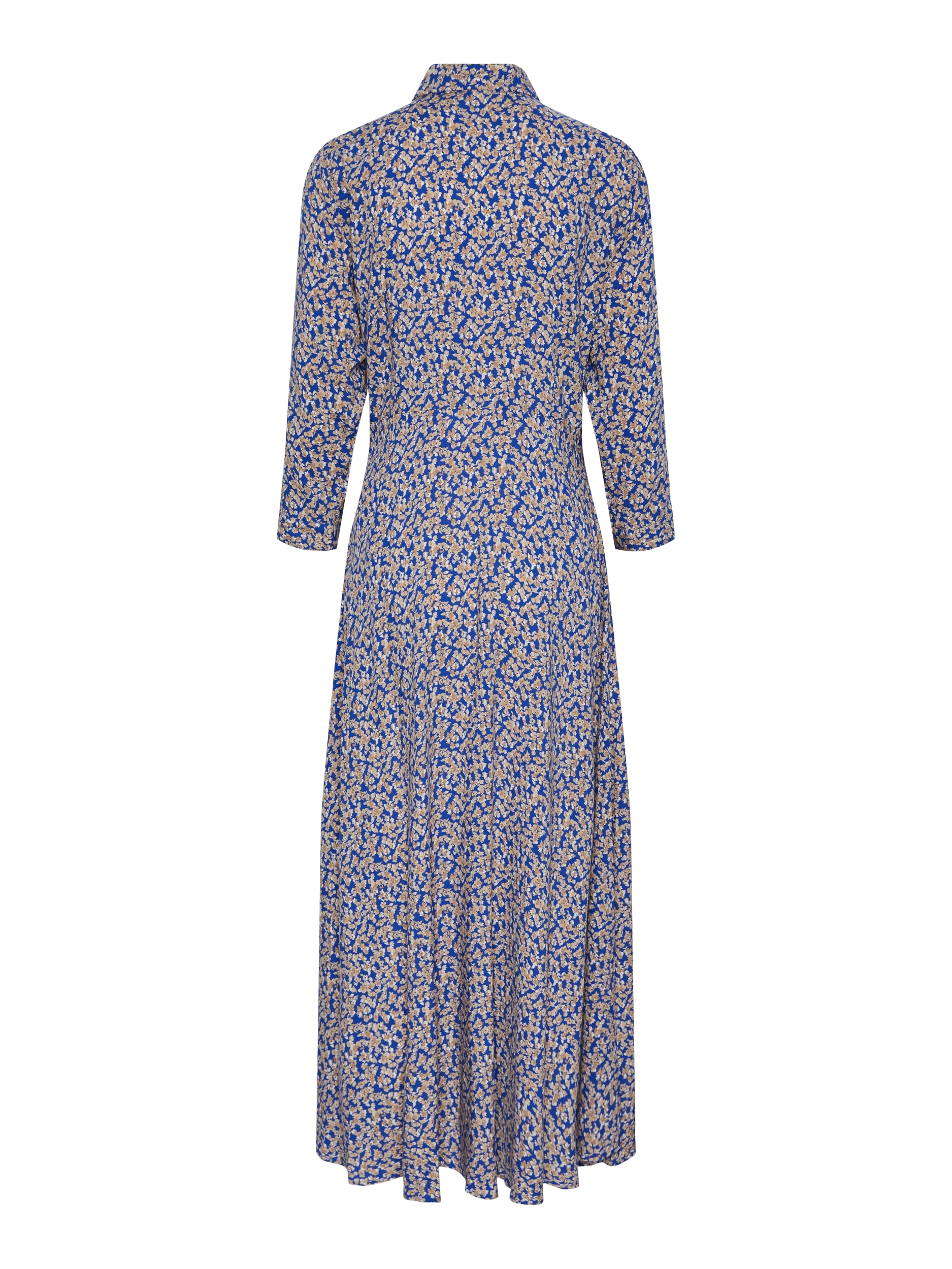 Y.A.S Hemdblusenkleid »YASSAVANNA LONG SHIRT DRESS«, mit 3/4 Ärmel