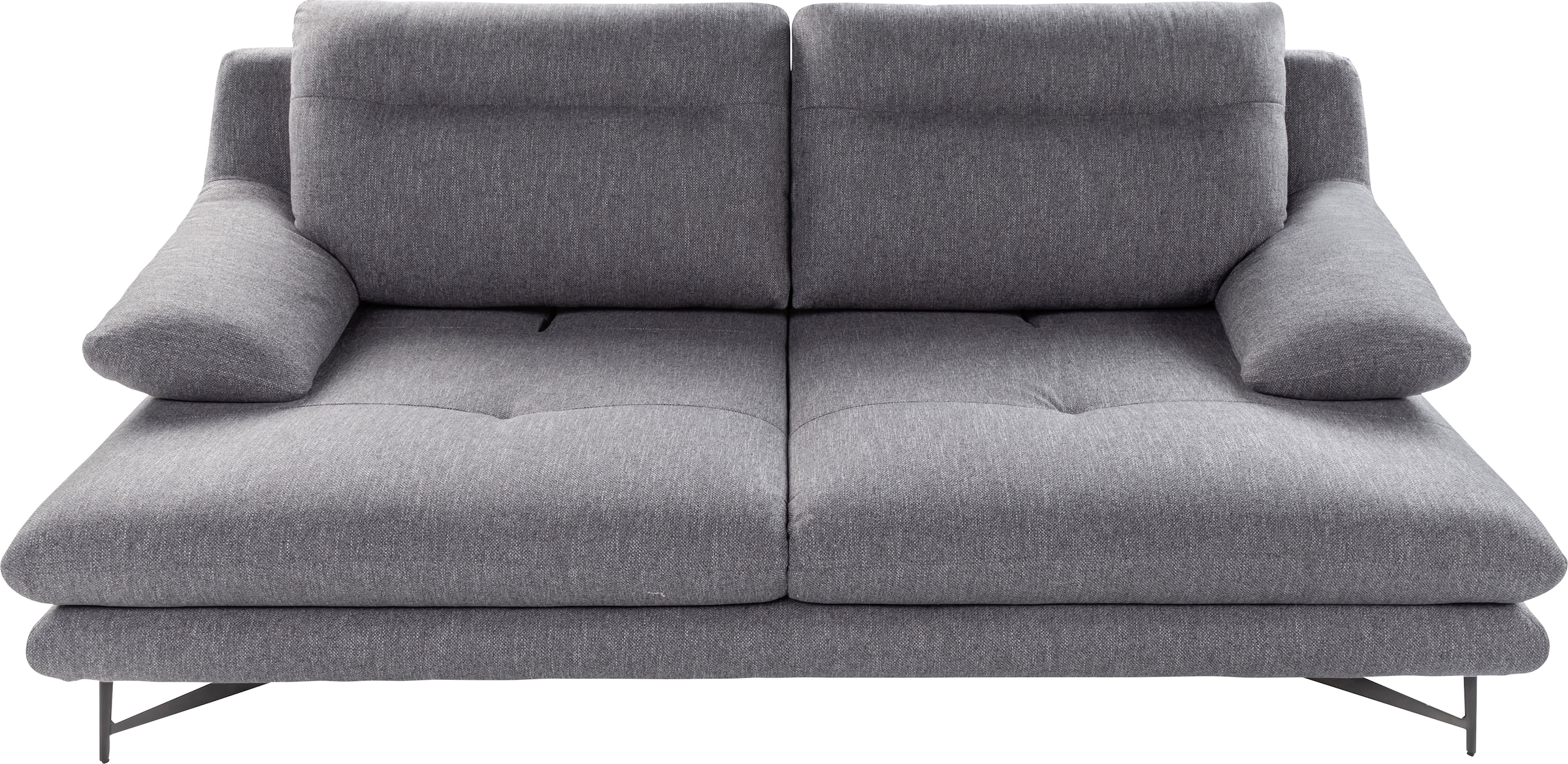 CALIA ITALIA 2-Sitzer »Cezanne, italienisches Designsofa mit erstklassigem Sitzkomfort«, wahlweise mit Sitztiefenverstellung