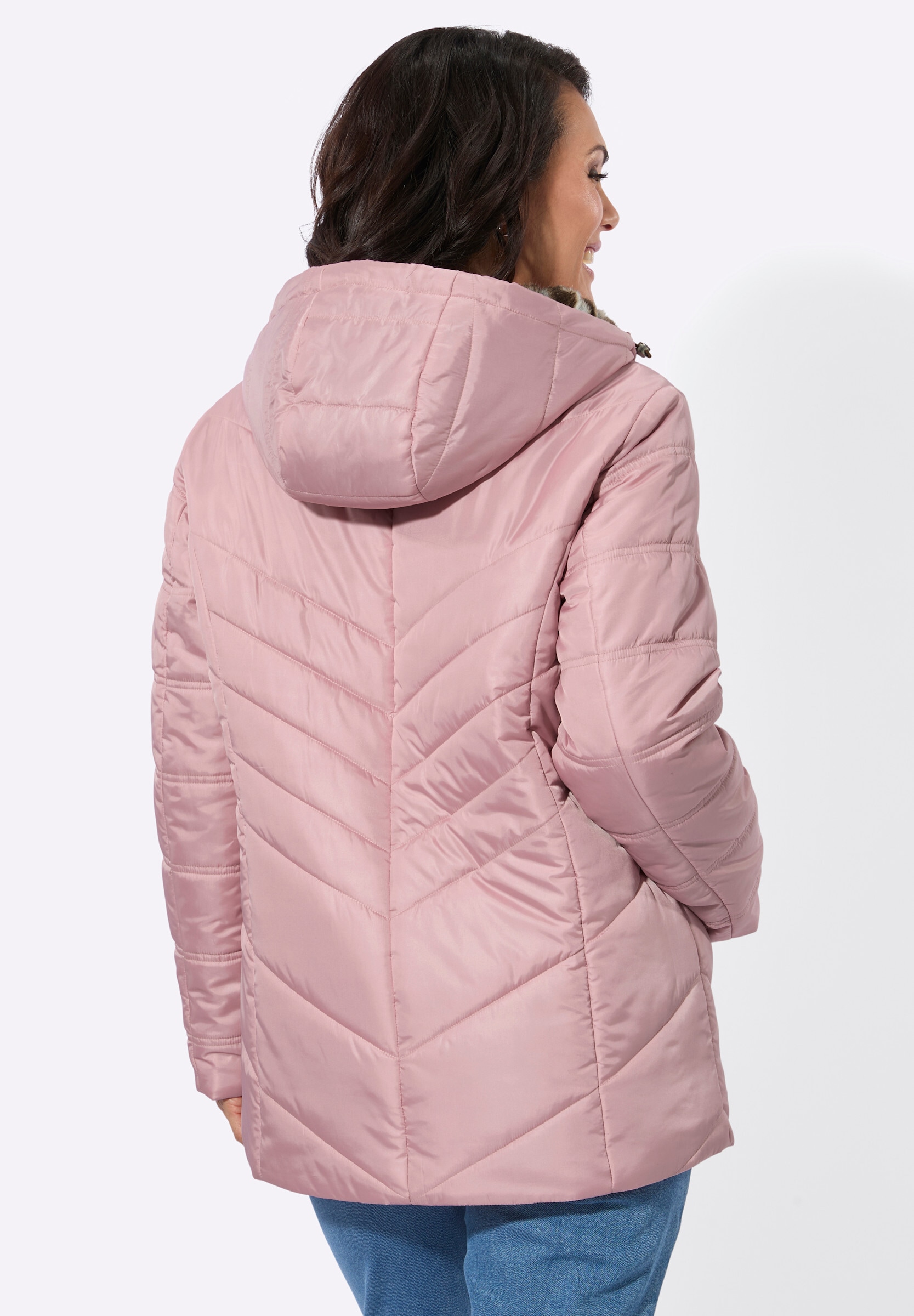 Witt Steppjacke »Steppjacke Steppjacke mit Zippertaschen« mit Kapuze