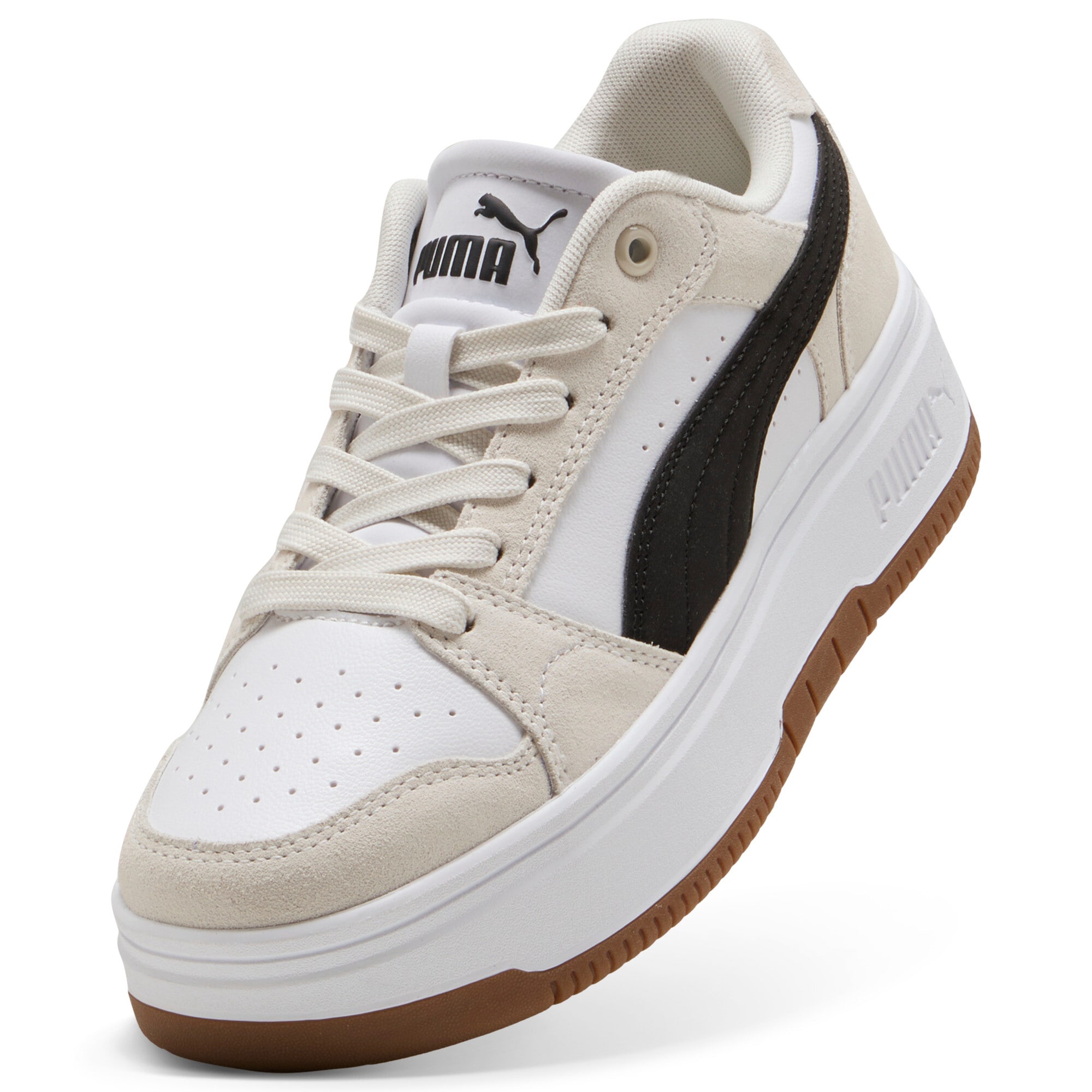 PUMA Sneaker »REBOUND FEMME LOW SD«  für sportliche und lässige Looks, mit Leder-Obermaterial