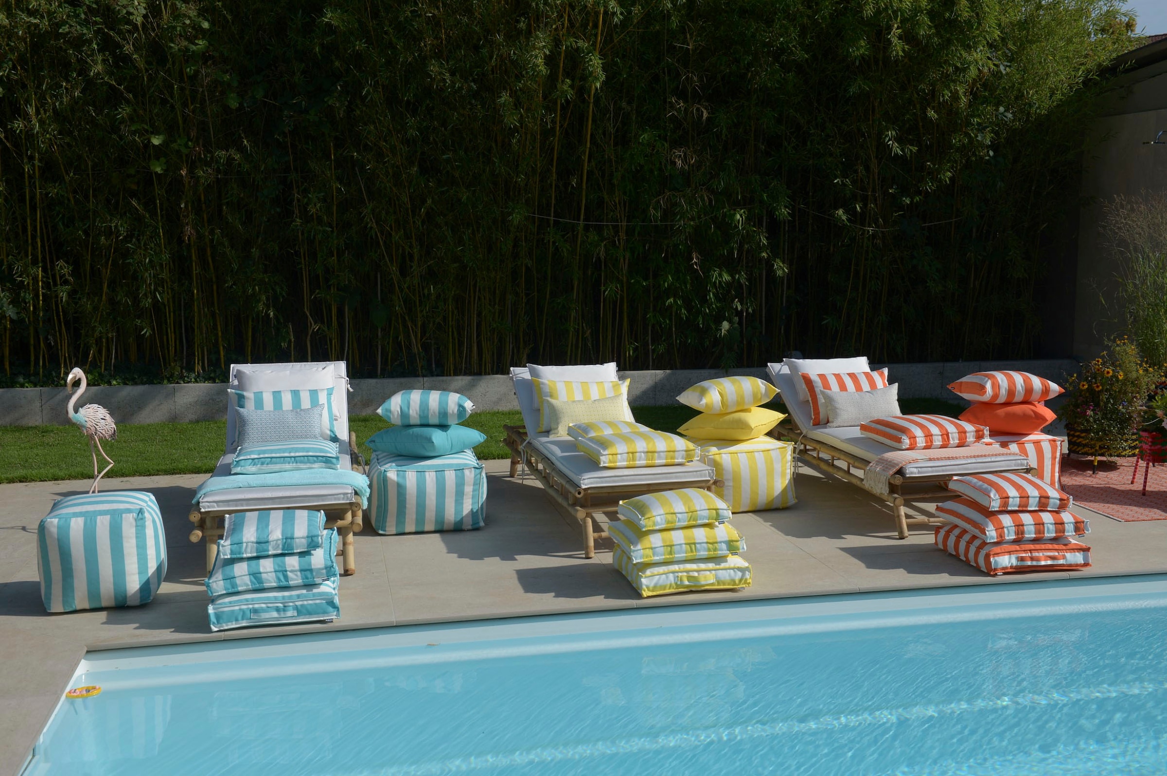 H.O.C.K. Sitzkissen »Classic Streifen« mit Streifen