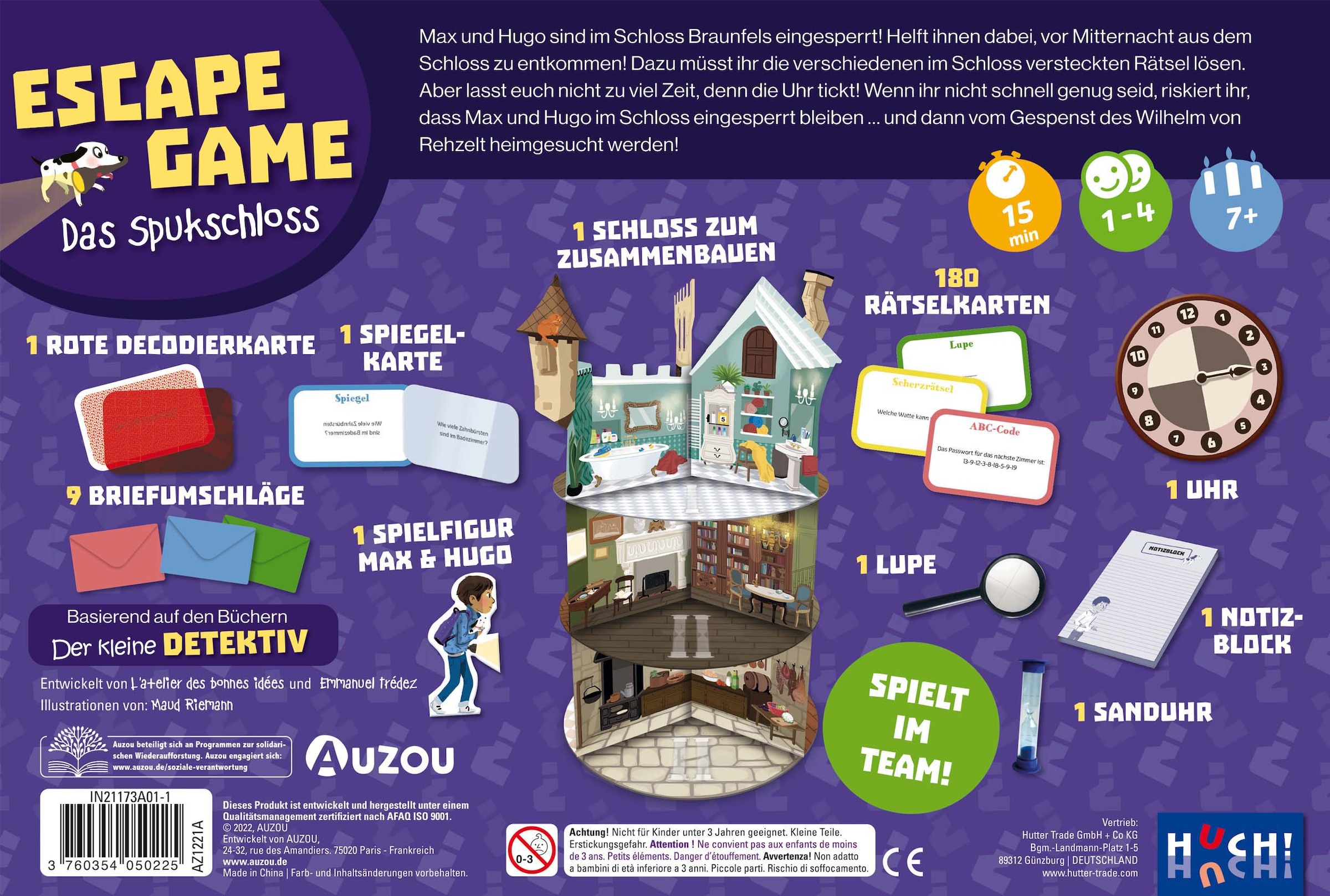 AUZOU Spiel »Escape Game - Das Spukschloss«