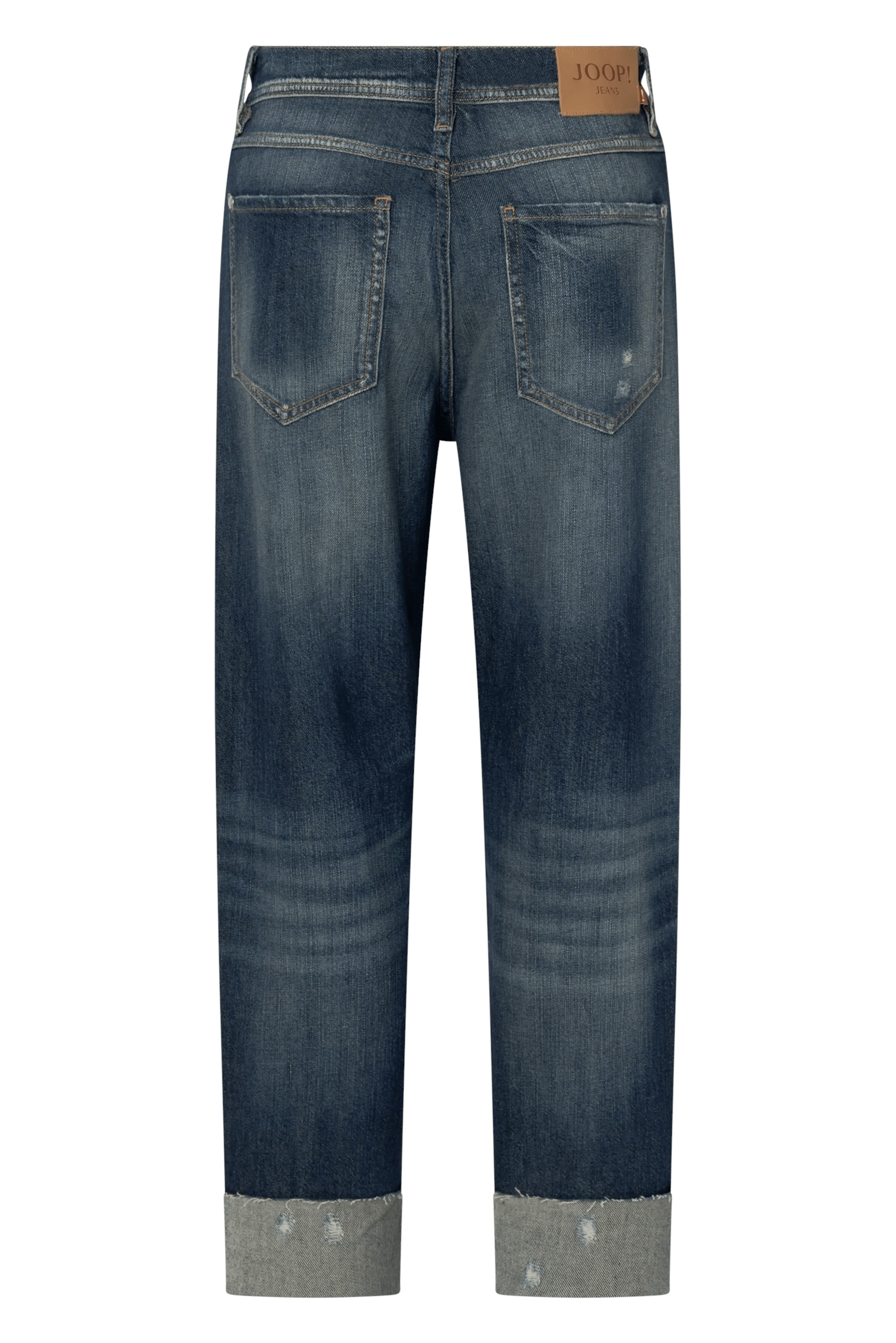 Joop Jeans Straight-Jeans »Maike« im Destroyed-Look, in leichtem Sommer-Denimstoff