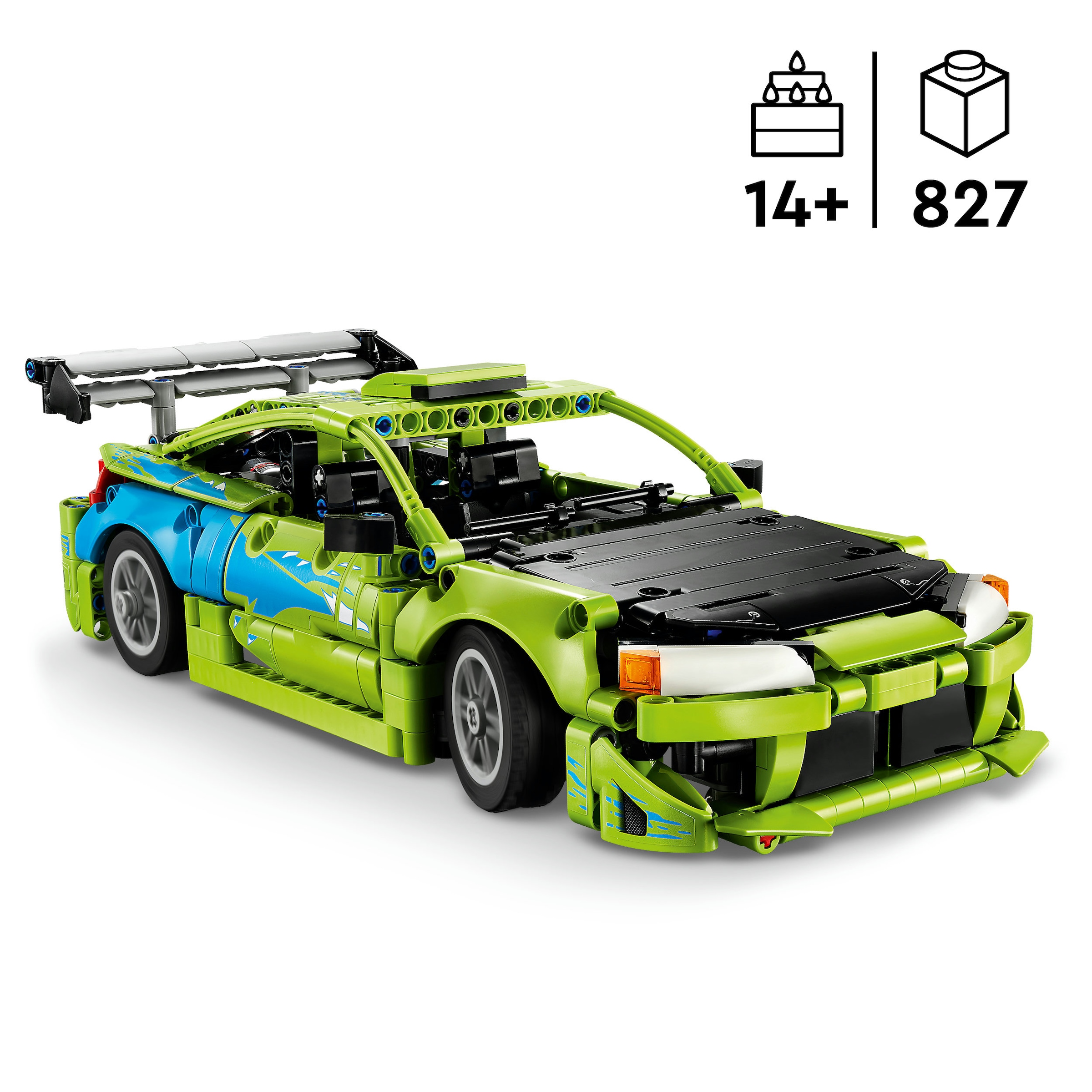 LEGO® Konstruktionsspielsteine »Fast and Furious Mitsubishi Eclipse Auto (42229), LEGO Technic« Made in Europe