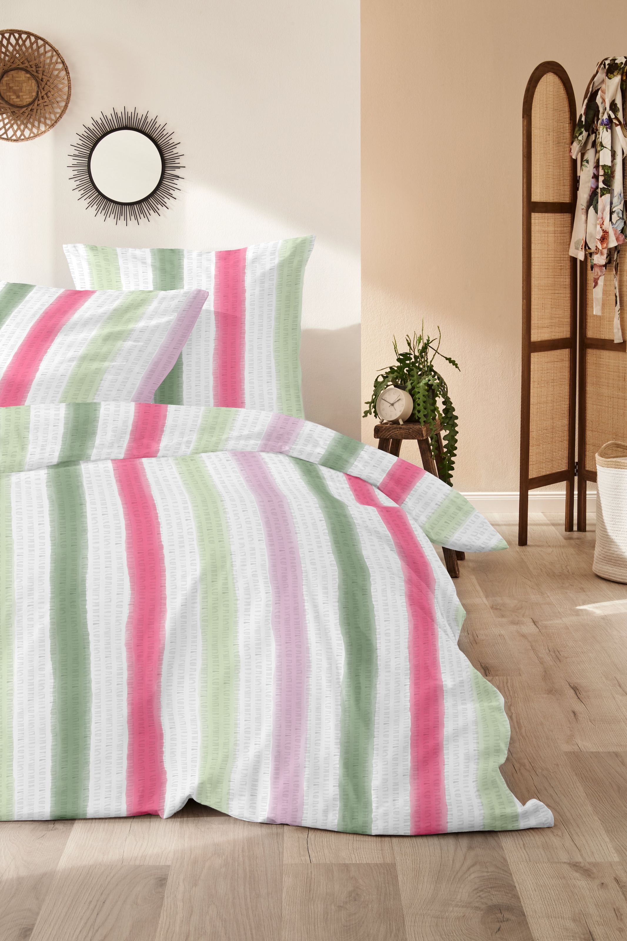 Primera Bettwäsche »Soft-Seersucker-Bettwäsche Soft lines« 2