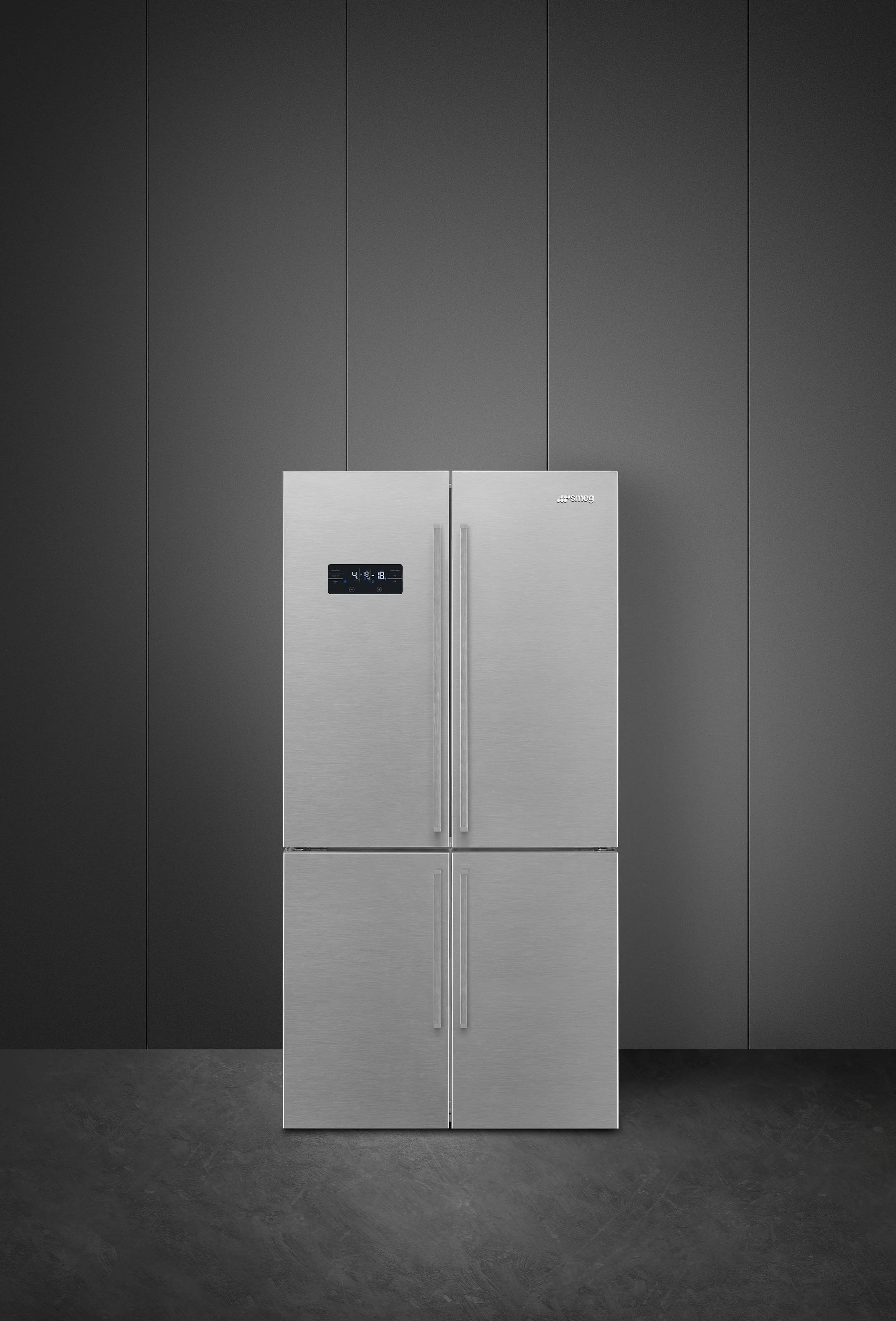 Smeg French Door, FQ60XDAIF, 182 cm hoch, 90,8 cm breit