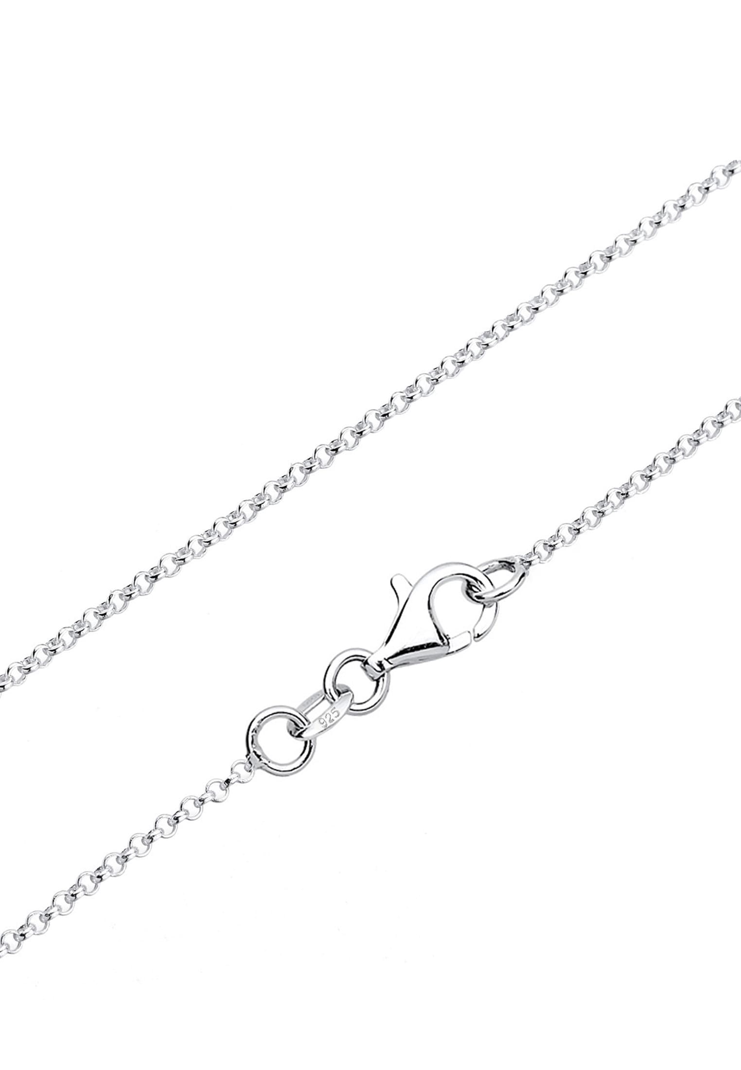 Elli Kette ohne Anhänger »Halskette Erbskette Kombinierbar für Anhänger 925 Silber«
