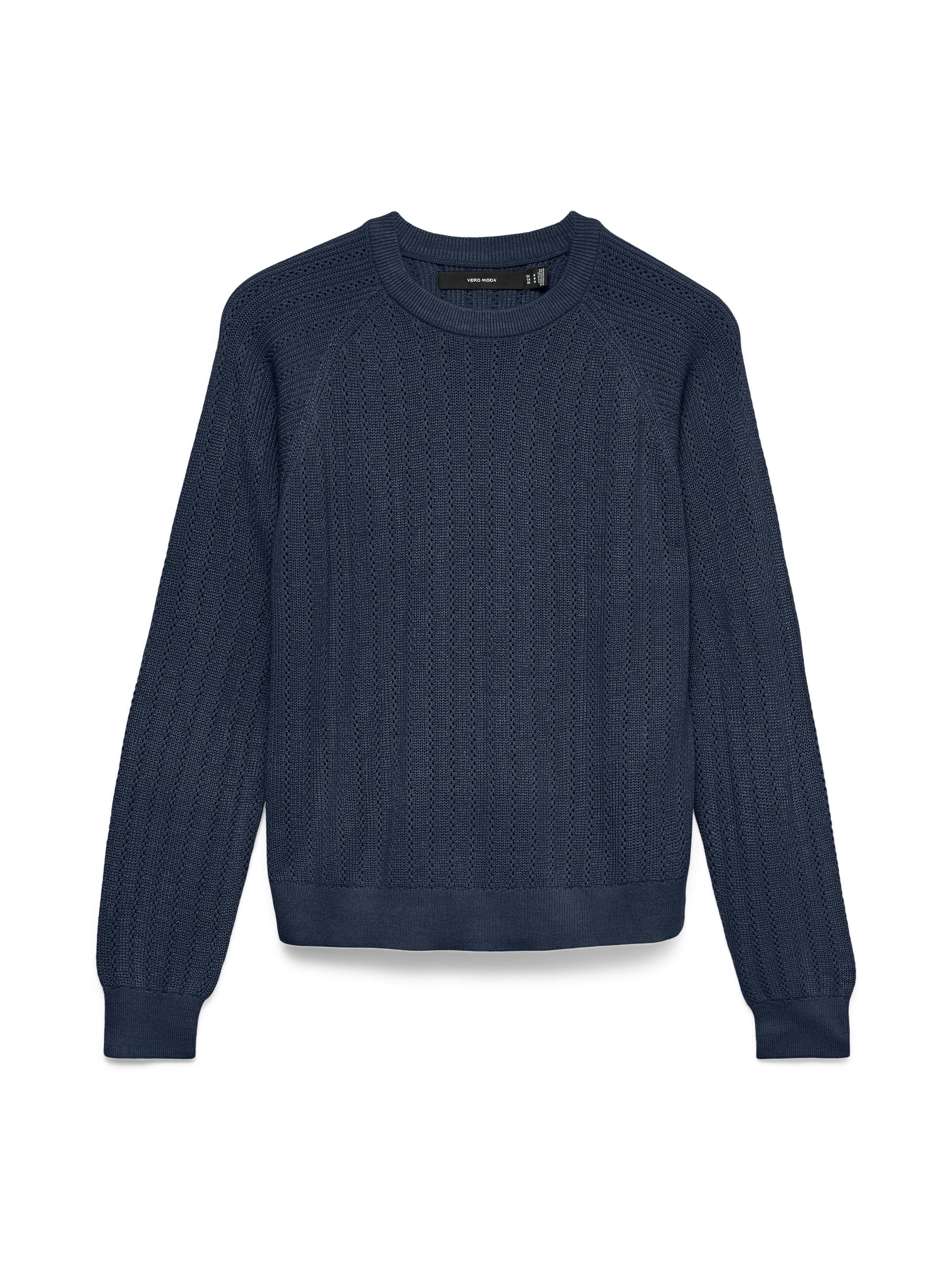 Vero Moda Strickpullover »VMNEWLEX POINTELLE LS O-N PULLOVER NOOS«