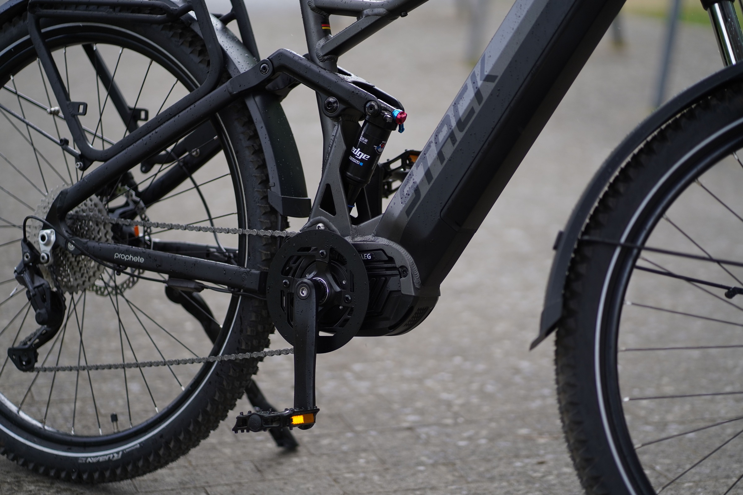 Prophete »Stack 5.8« 10 Gang Shimano Deore Schaltwerk Kettenschaltung Mittelmotor 250 W Pedelec, Elektrofahrrad für Herren