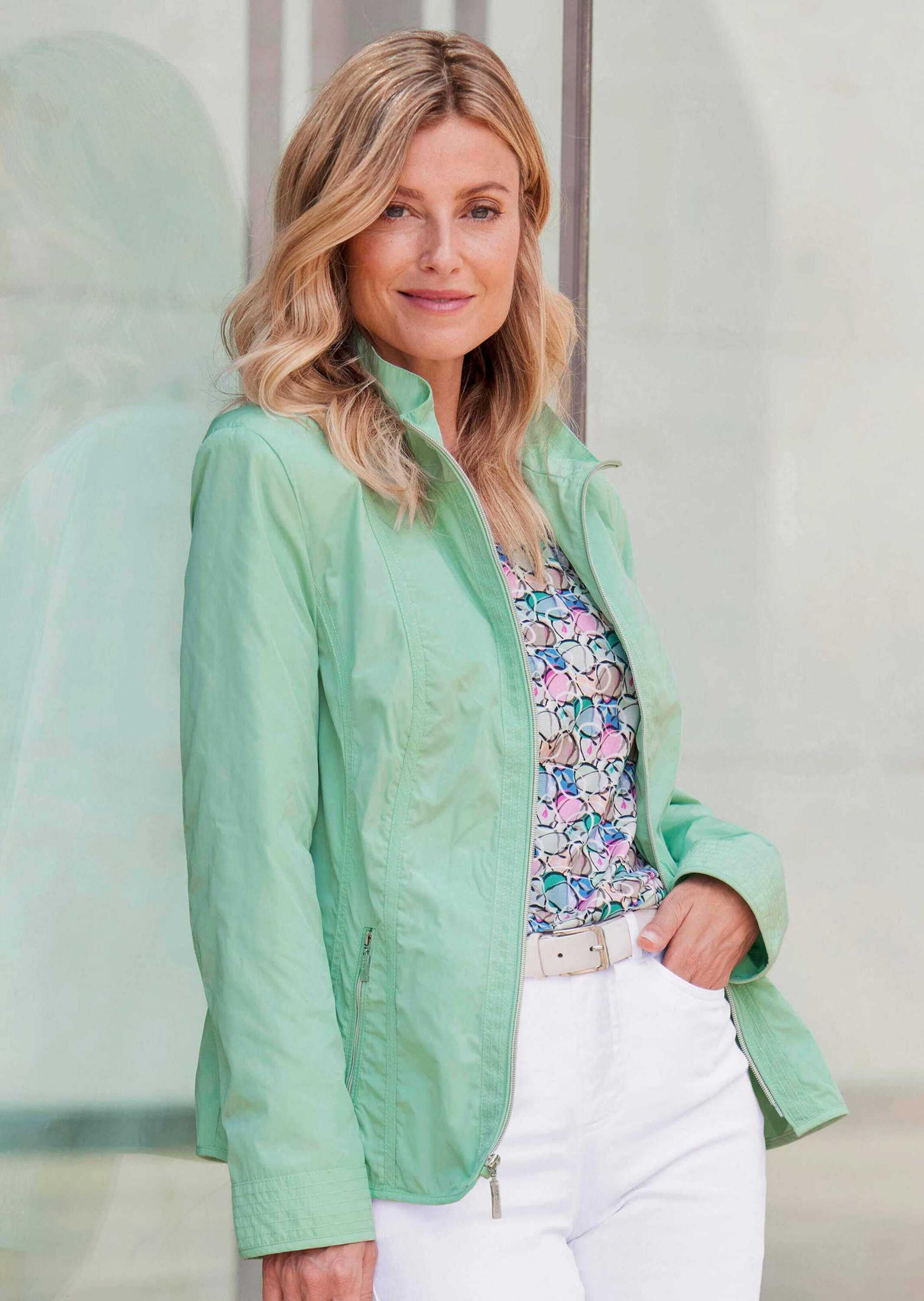 GOLDNER Blouson »Sportive Übergangsjacke mit Stehkragen«