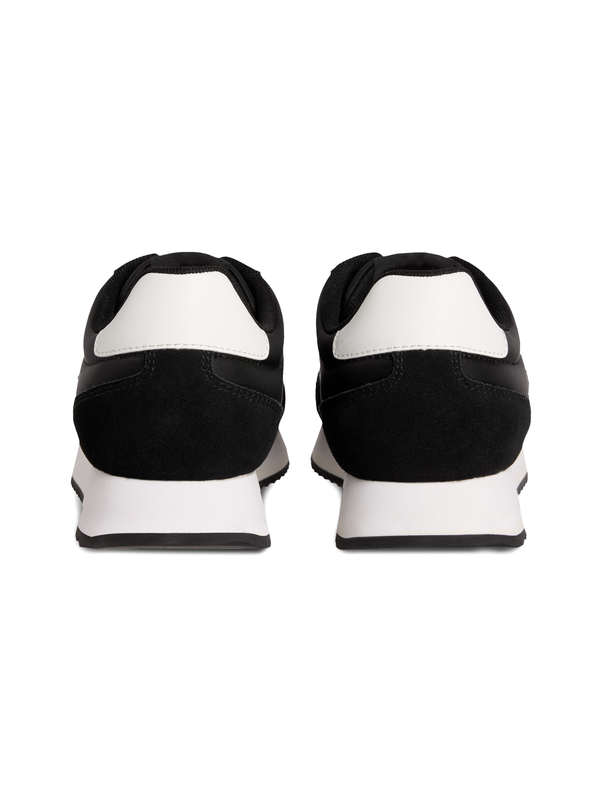 Calvin Klein Jeans Sneaker »RETRO RUNNER LACE UP NY-SU«, Freizeitschuh, Halbschuh, Schnürschuh mit seitlichem CK-Logo