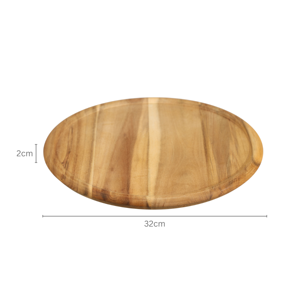 KESPER® Pizzateller »Servierbrett« mit hohem Rand
