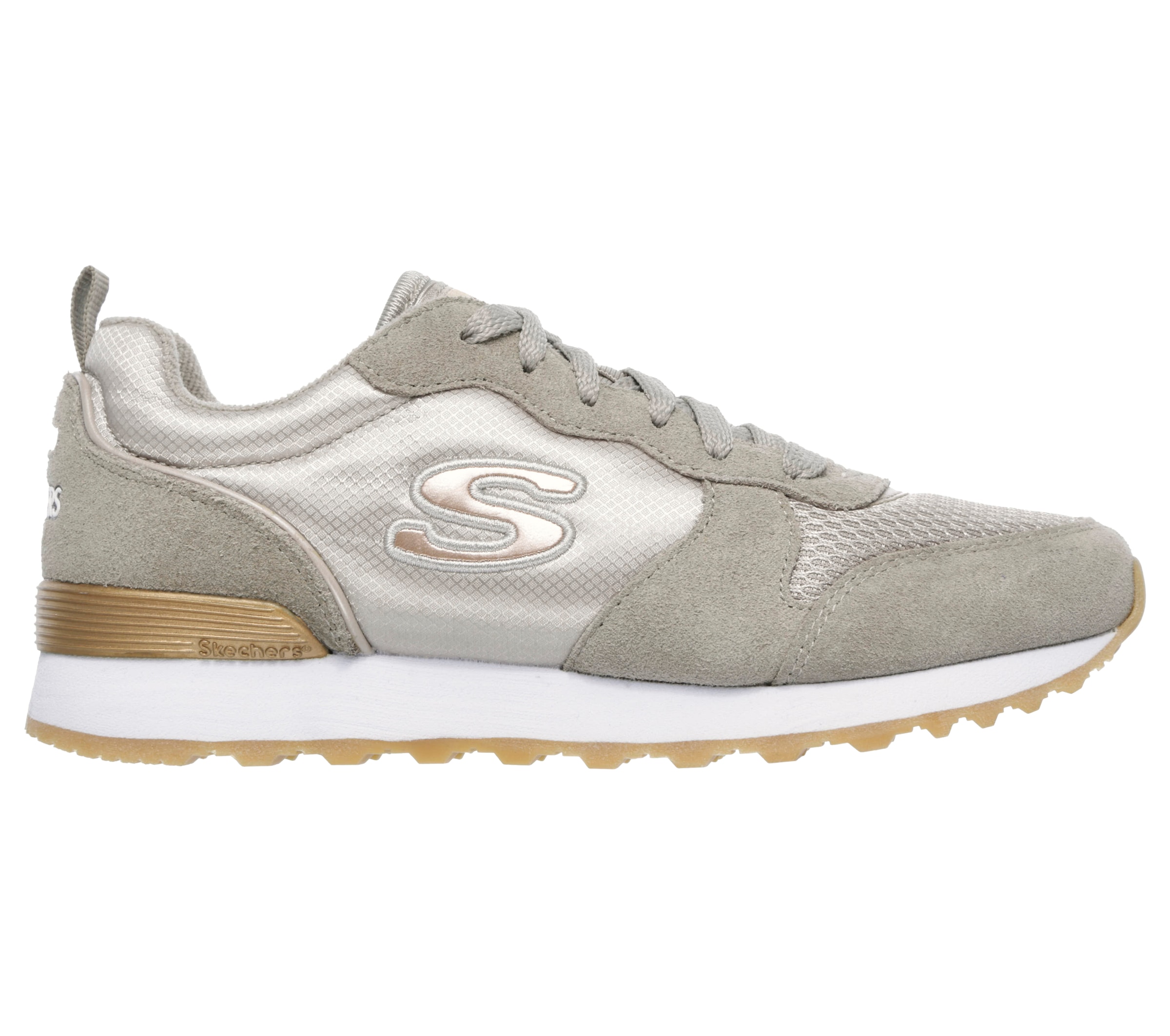 Skechers Sneaker »OG 85 - GOLDN GURL«, Schnürschuh, Original-Retro-Jogginschuh mit Air-Cooled Memory Foam®