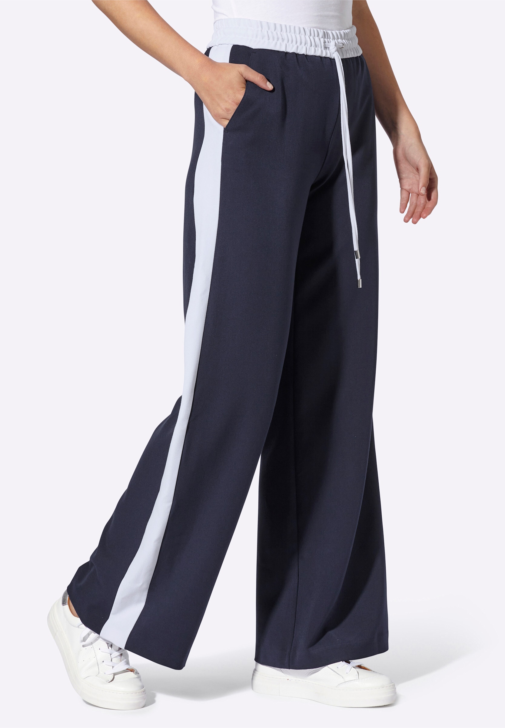 heine Schlupfhose »Jogg Pants Webhose mit Galonstreifen«