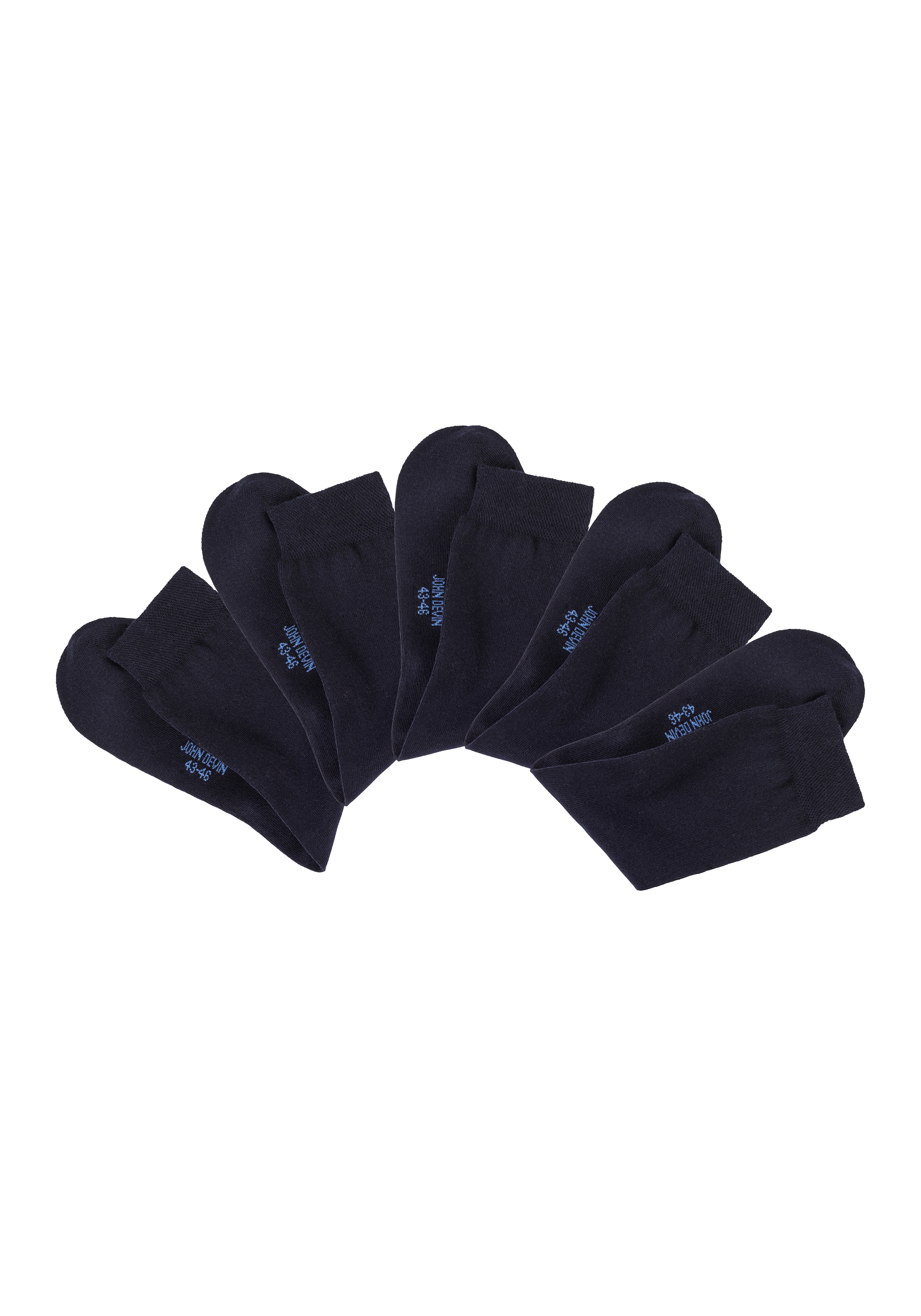 John Devin Businesssocken Packung, 5 Paar tlg. mit 98% Baumwolle