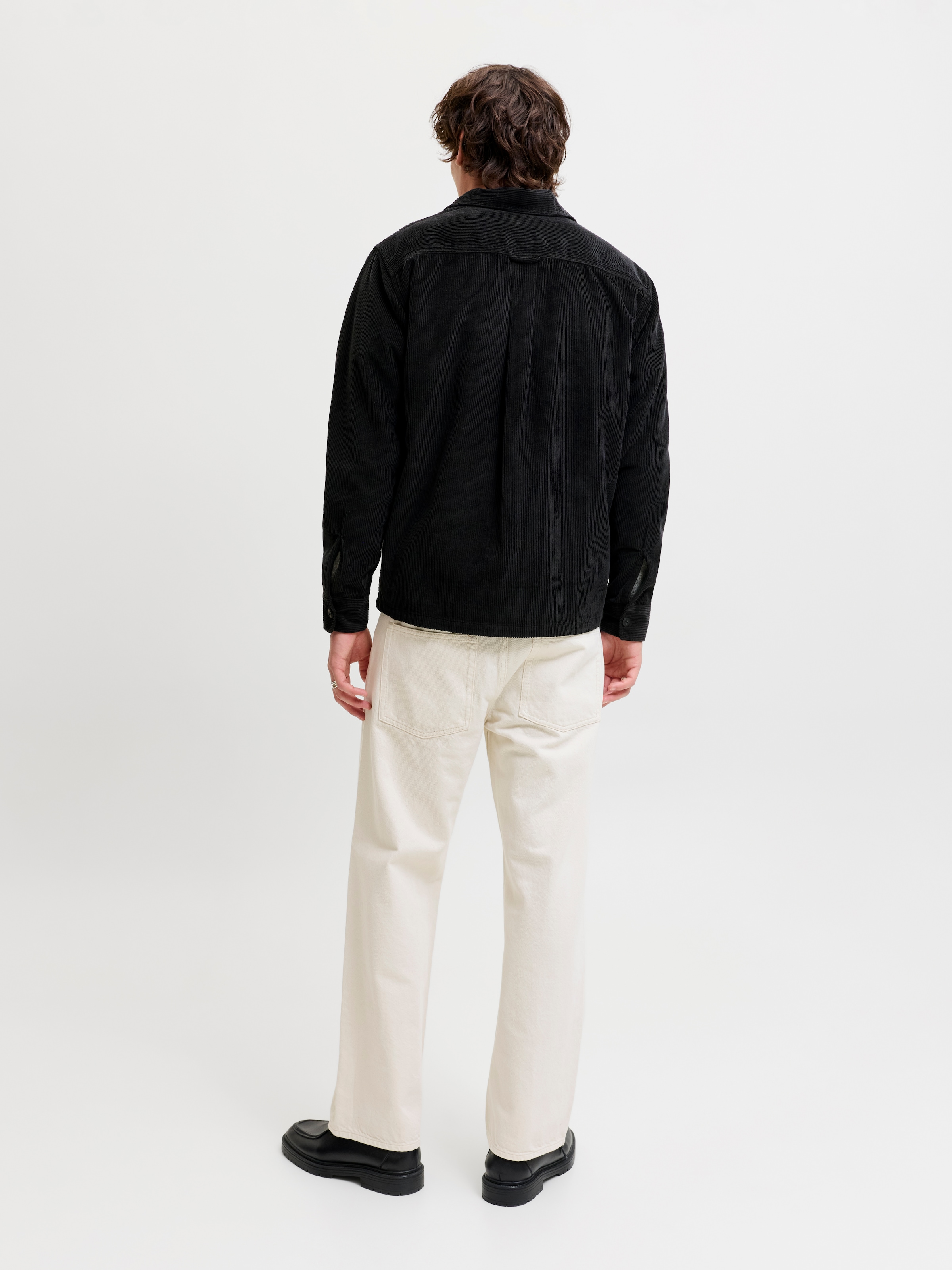 Jack & Jones Langarmhemd »JJEREGENT CORD OVERSHIRT LS SN« Baumwolle, locker geschnitten