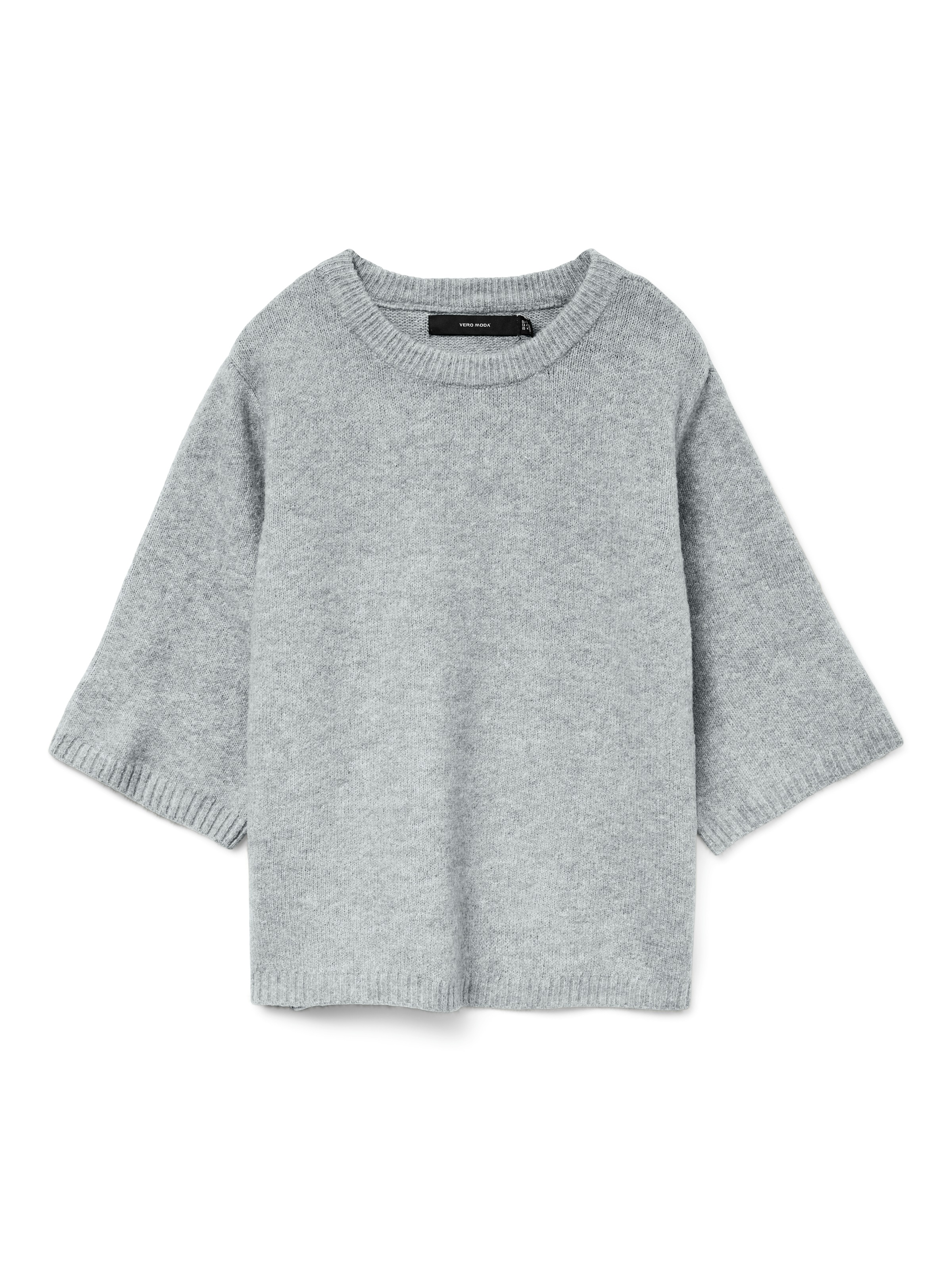 Vero Moda Rundhalspullover »VMBOOM 2/4 O-NK OVERSIZE PULLOVE GA NOOS«