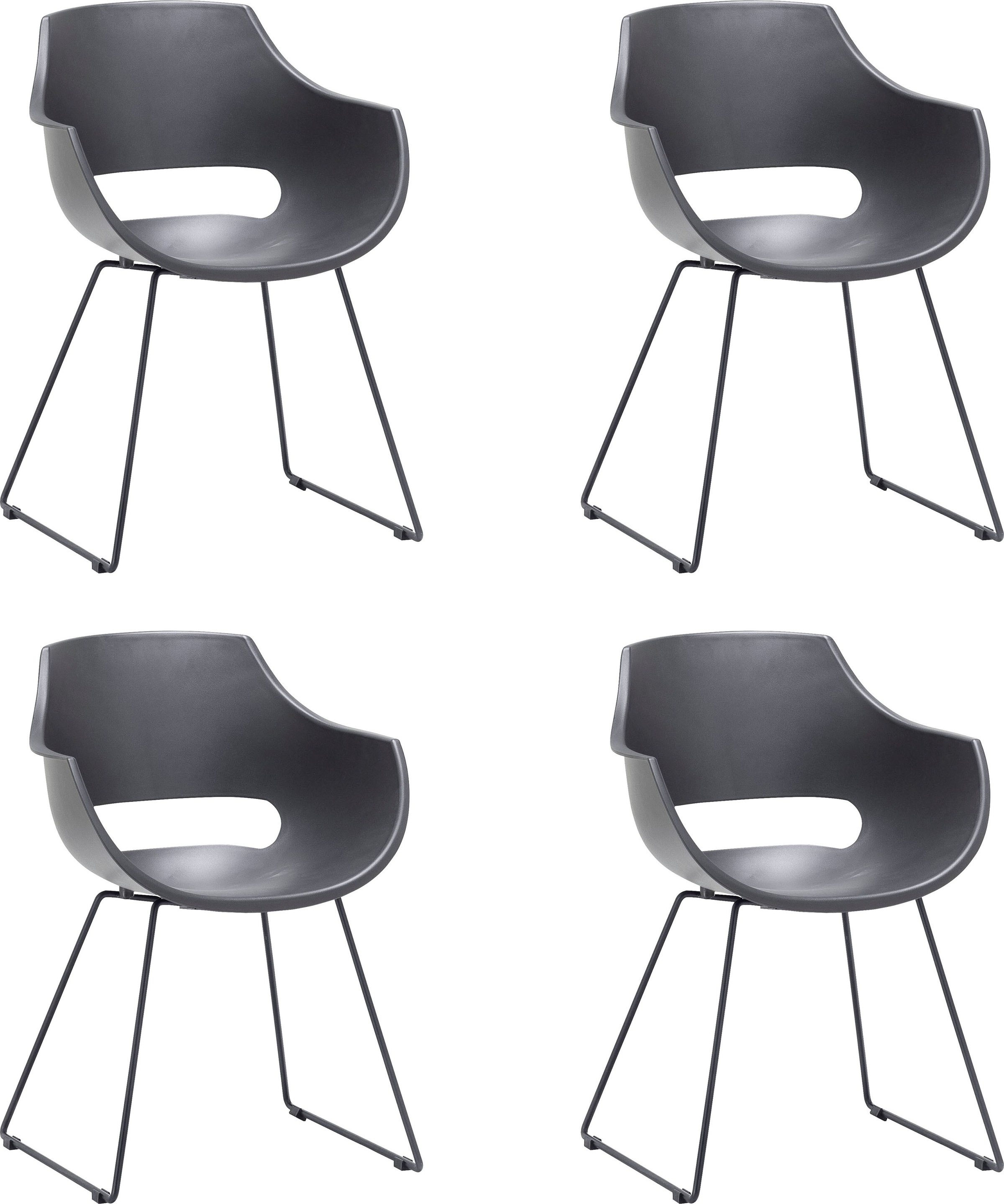 MCA furniture Schalenstuhl »Rockville«, Stuhl belastbar bis 120 Kg