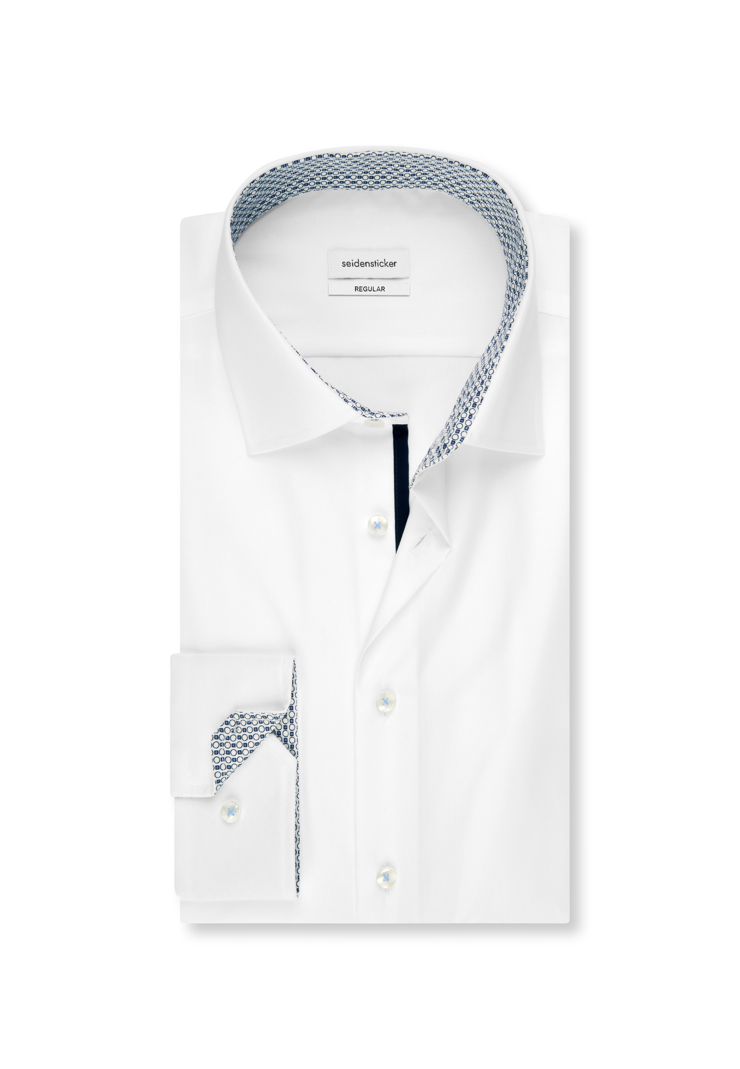 seidensticker Businesshemd »Schwarze Rose« Regular 1/1 Kentkragen Uni